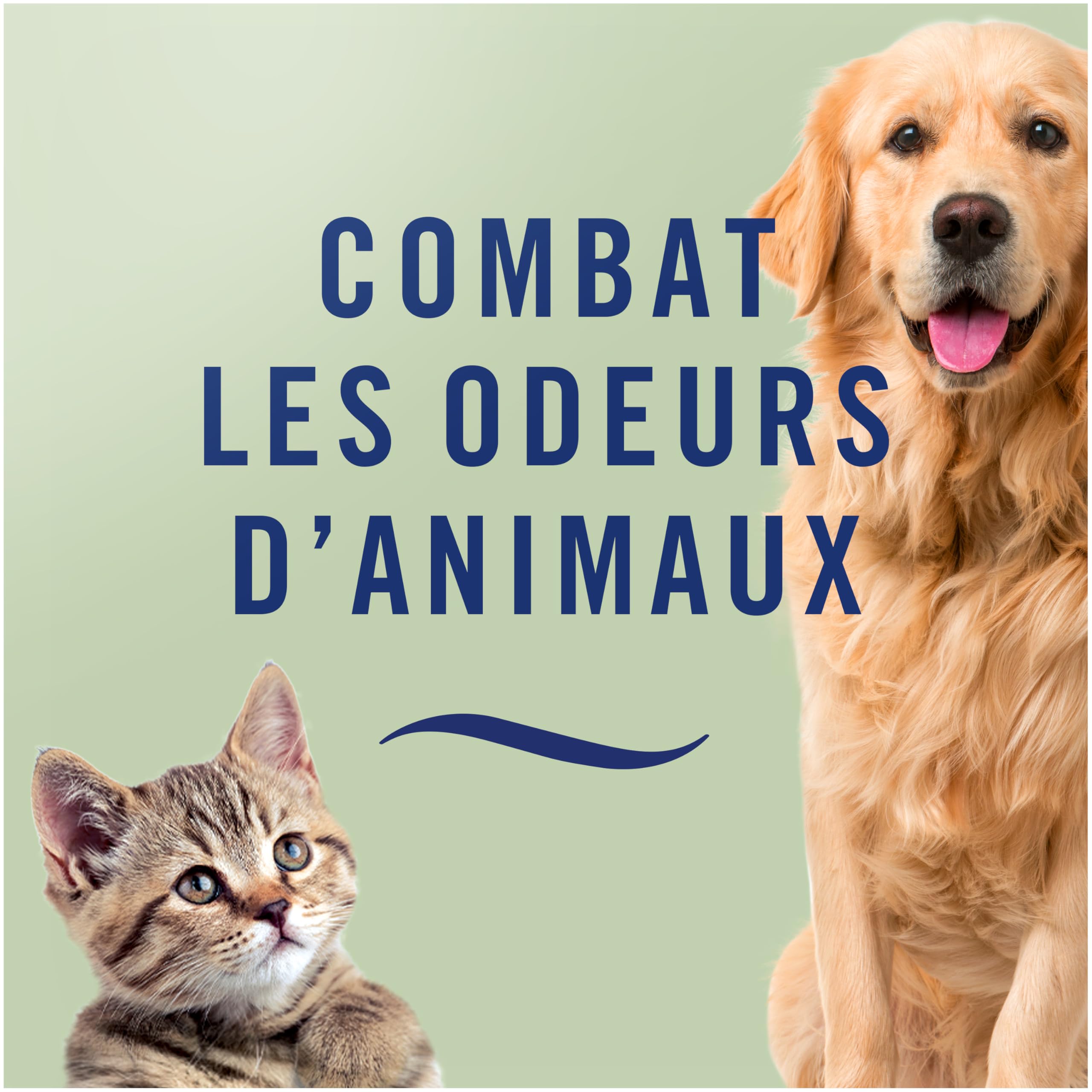 Febreze Désodorisant Textile, Éliminateur D’odeurs D’animaux, 8x500ML, La Technologie OdourClear Élimine Les Odeurs De Vos Textiles Pour Ne Laisser Qu’un Parfum Frais