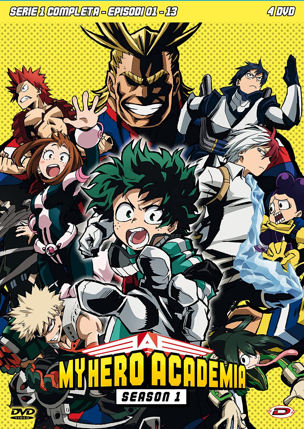 My Hero Academia - Stagione 01 The Complete Series (Eps. 01-13) (3 Dvd)