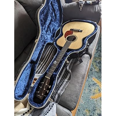 CAHAYA 41 Inch Hard Acoustic Guitar Case ABS Martinique CAHAYA 41 Inch Hard Acoustic Guitar Case ABS Martinique