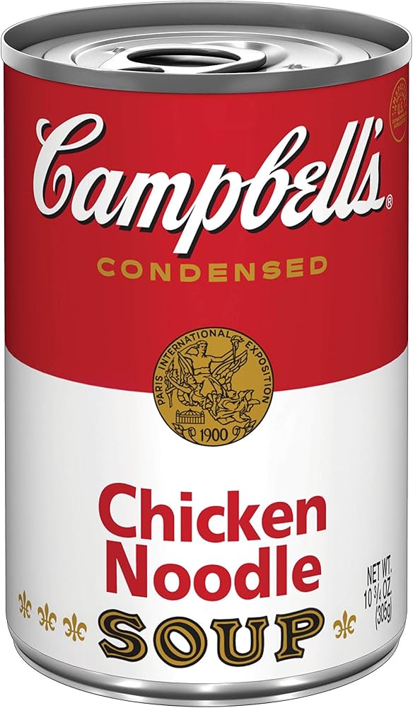 Amazon | キャンベル 英語ラベル チキンヌードル 305g×4個