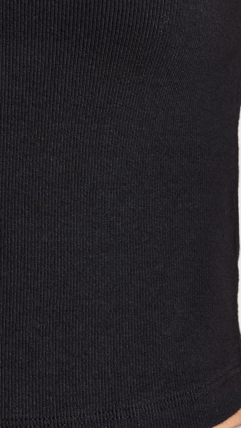 perfectwhitetee Women's Blondie Structured Rib Bra Friendly Tank - Image 6