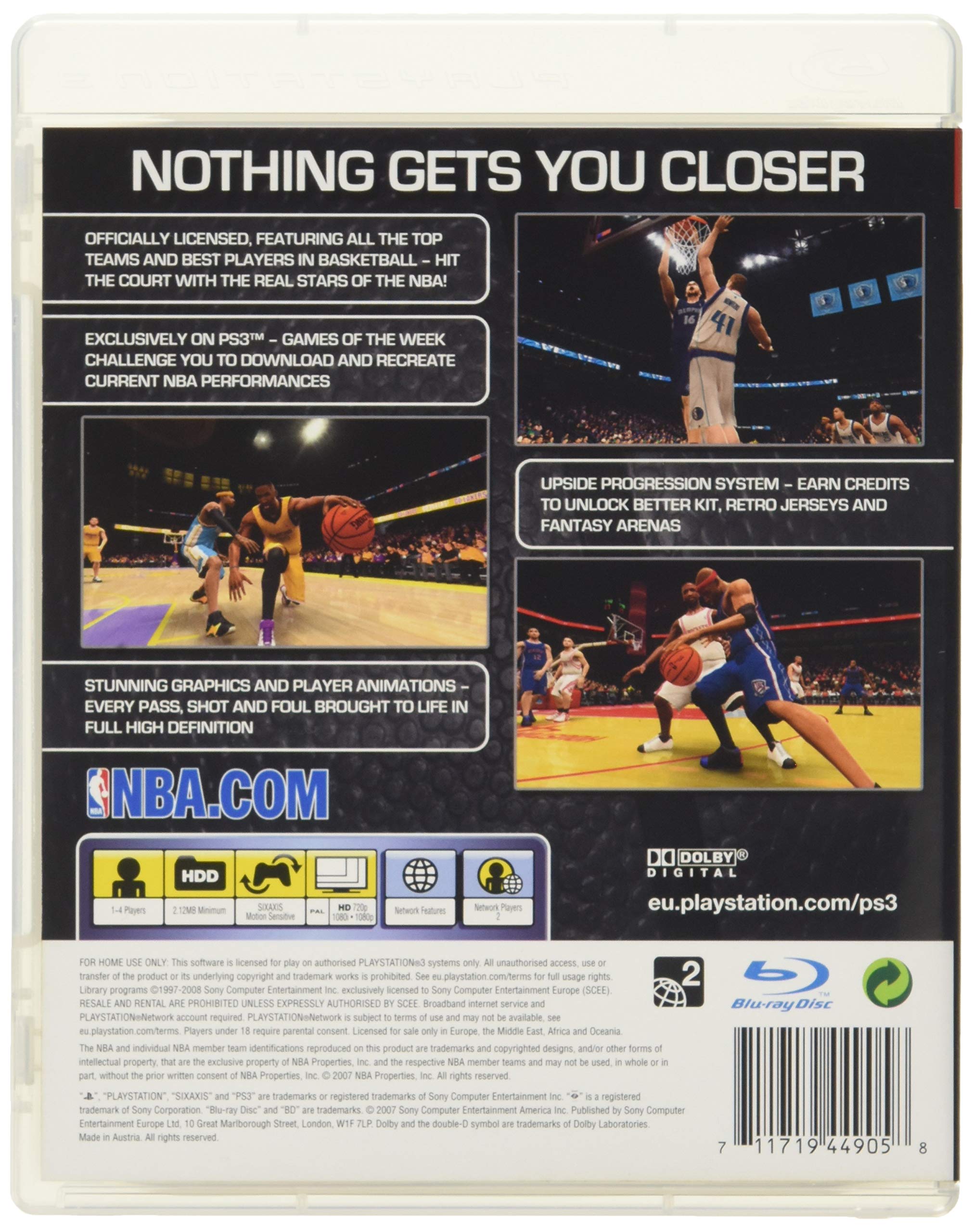 Amazon.com: NBA 08 (PS3) : Video Games