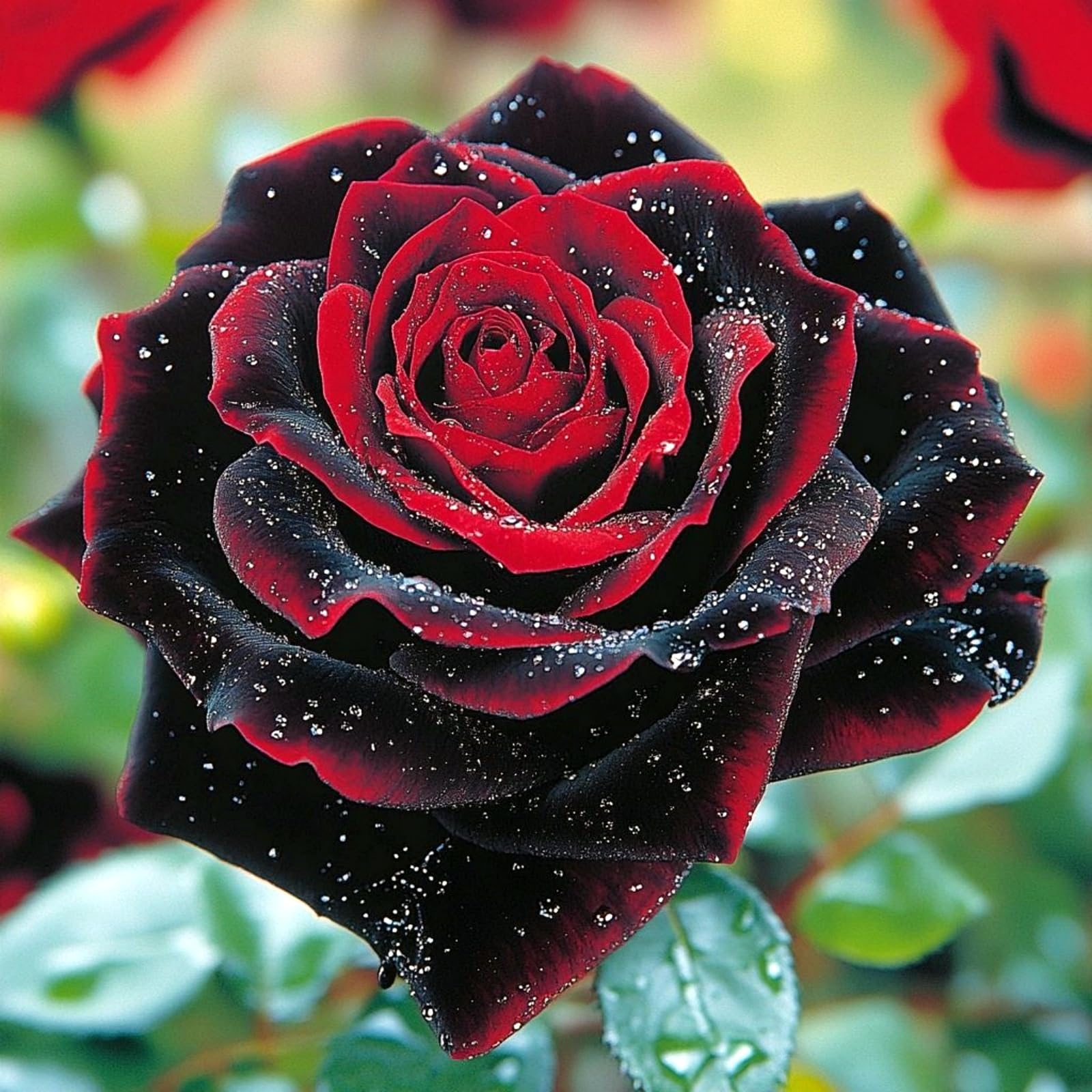 Rose Rhizome Flowers, Hardy Perennial, Garden Decoration, No Watering Required, Professional Planting, Suitable for Spring and Autumn-3 Rhizome-H