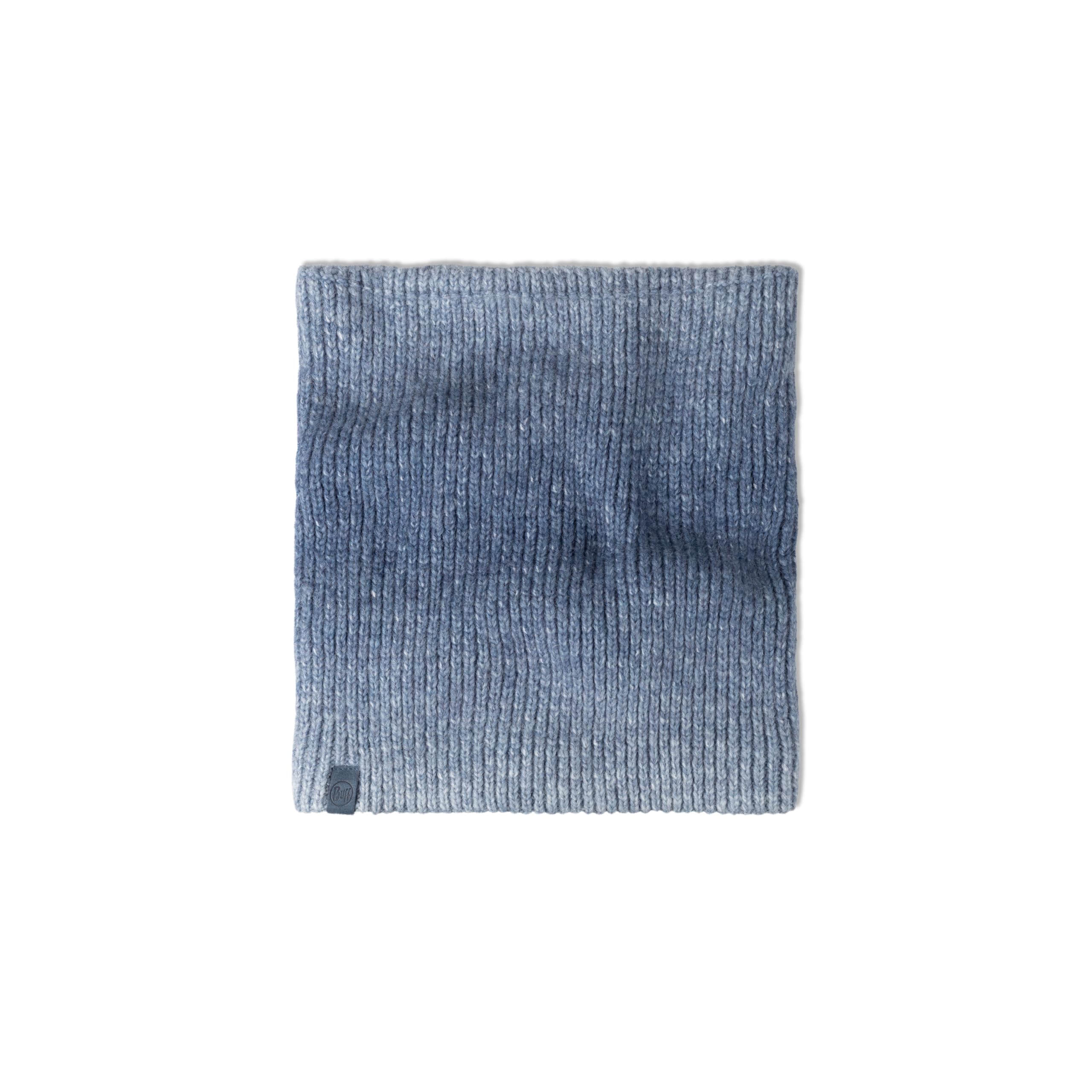 Buff| Braga de cuello Knitted & Fleece Frio Extremo, Practico, Versatil, Moda, Aislamiento termico, Comodo Hombre Mujer Talla única Azul