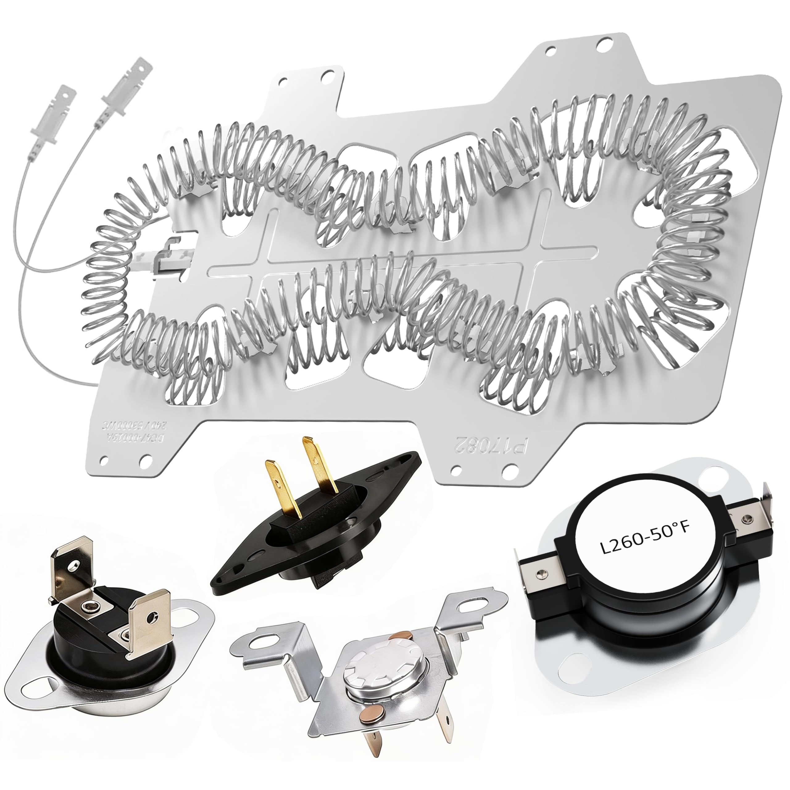 Photo 1 of ?Upgraded?DC47-00019A Dryer Heating Element for Samsung DVE50R5200W/A3 DV45H7000EW/A2 DV40J3000EW/A2 DVE50M7450W/A3 DV42H5000EW/A3 DV42H5200EW/A3 DVE50R5400V/A3 DV48H7400EW/A2 DV42H5200EP/A3