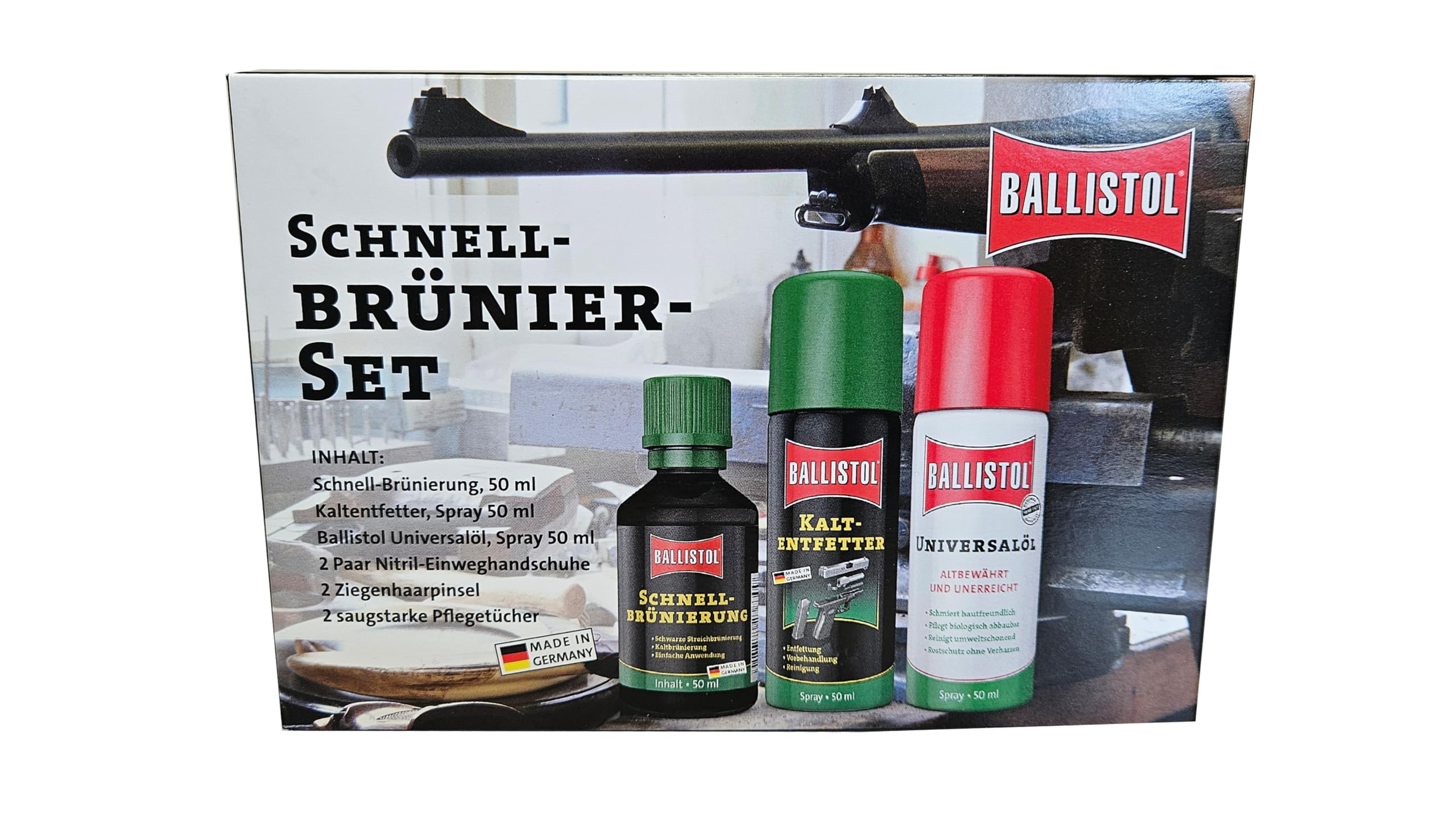 BALLISTOL Schnellbrünierung – Set