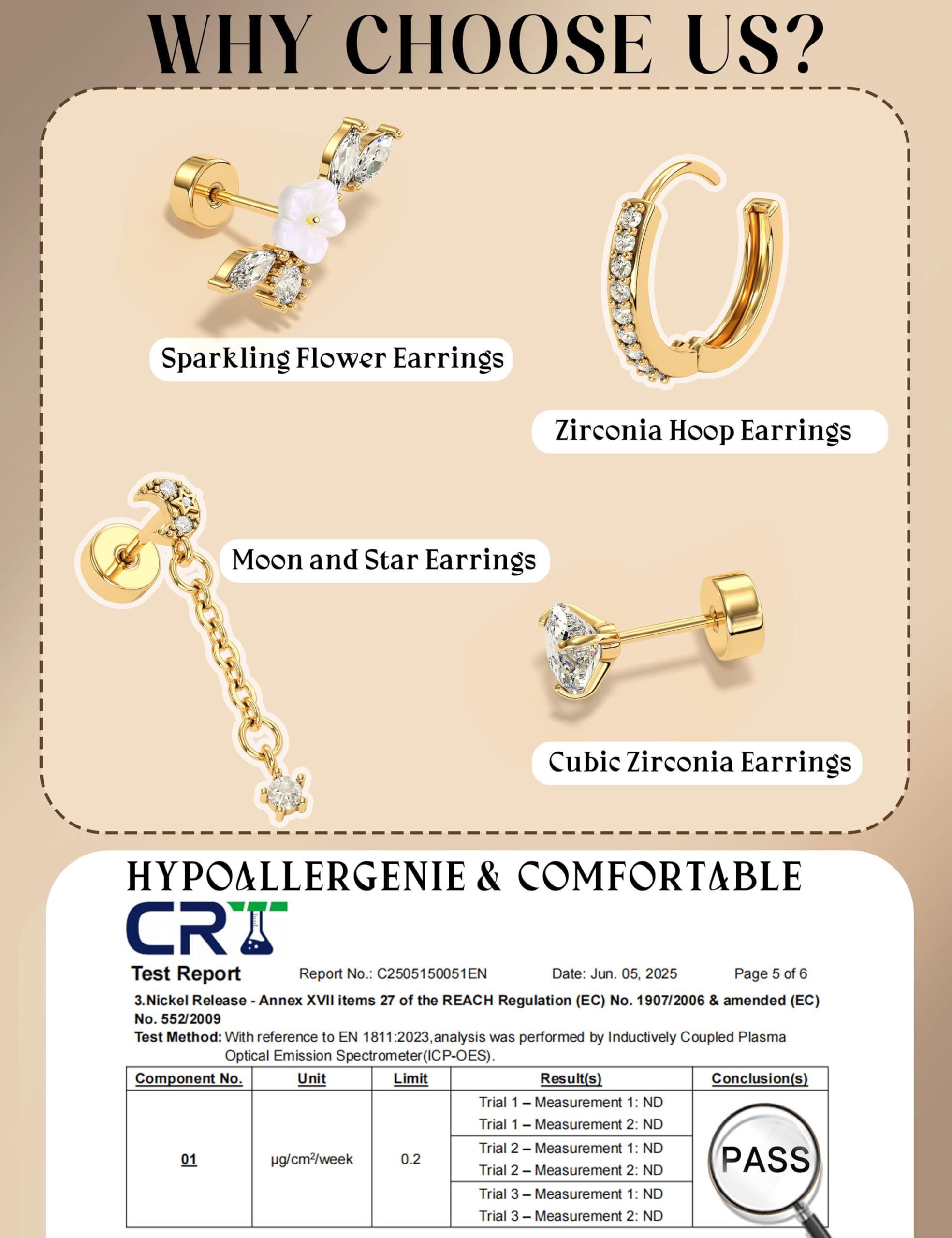 HMJGDHX 12 sztuk Helix Piercing biżuteria srebrne złote kolczyki dla kobiet chirurgiczne stalowe kolczyki z płaskim tyłem Rook Daith Conch Tragus Piercing biżuteria małe Helix Hoop kolczyki na