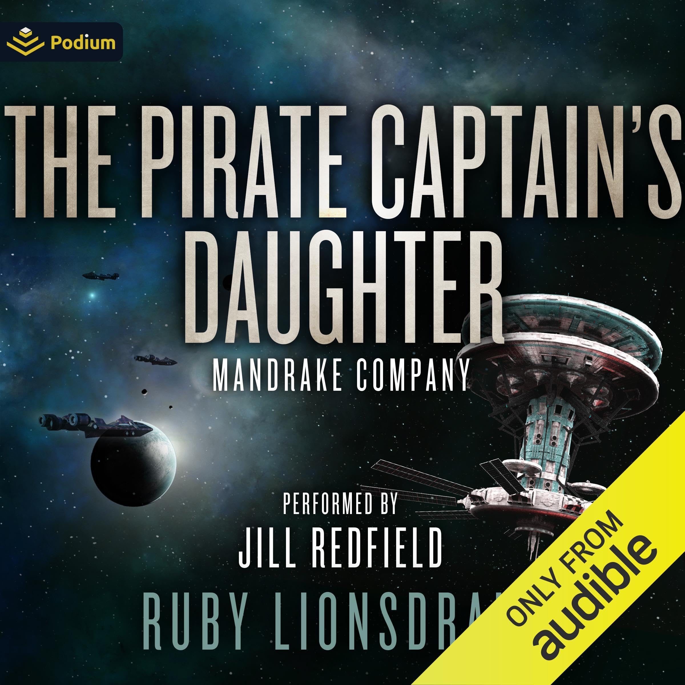 Cover art for The Pirate Captain's Daughter