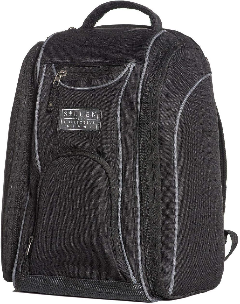 Sullen Men's Blaq Paq Drone Backpack Bag Black