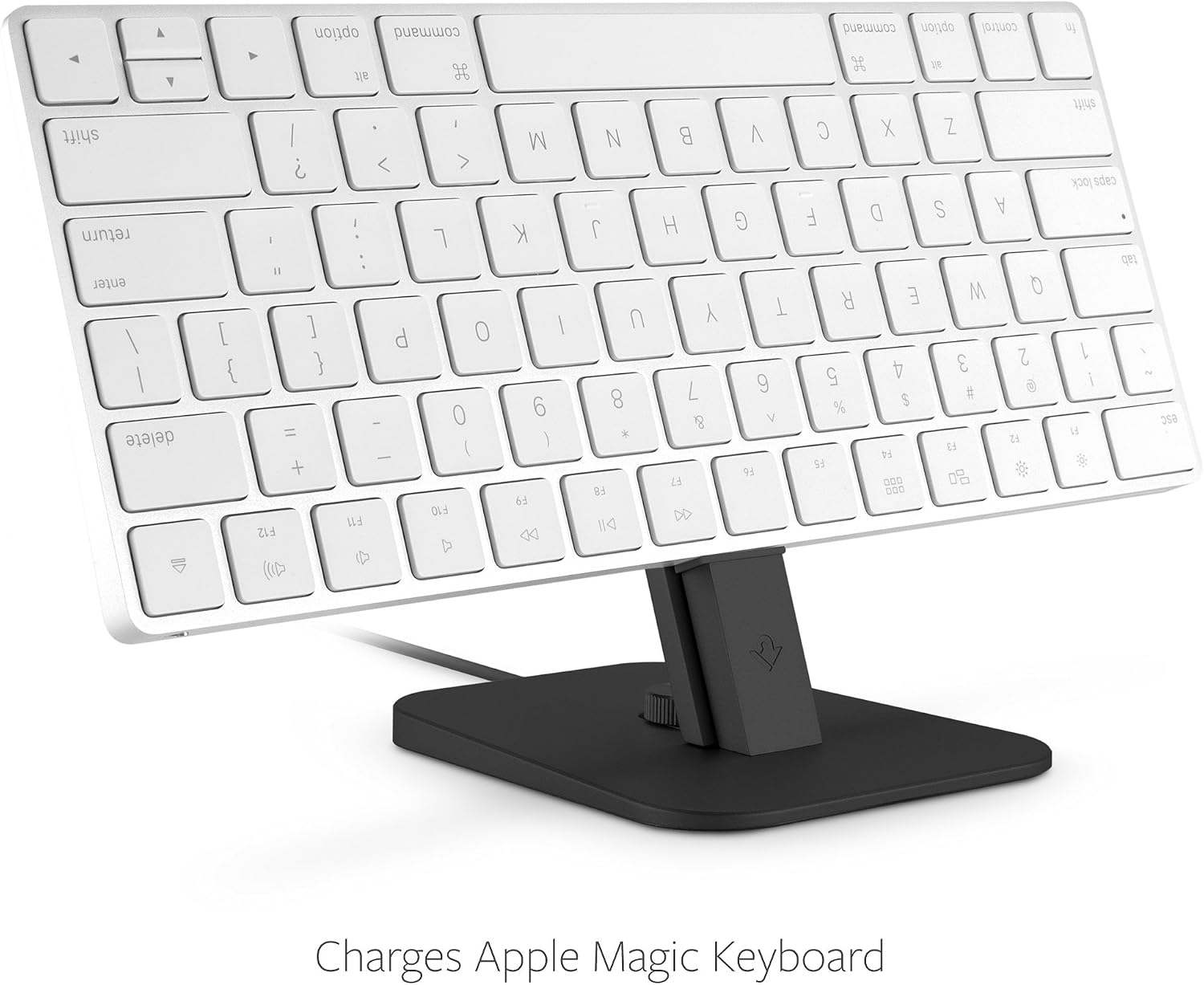 Twelve South HiRise for iPhone/iPad, Black | Adjustable charging stand, requires Apple Lightning cable, HiRise Deluxe