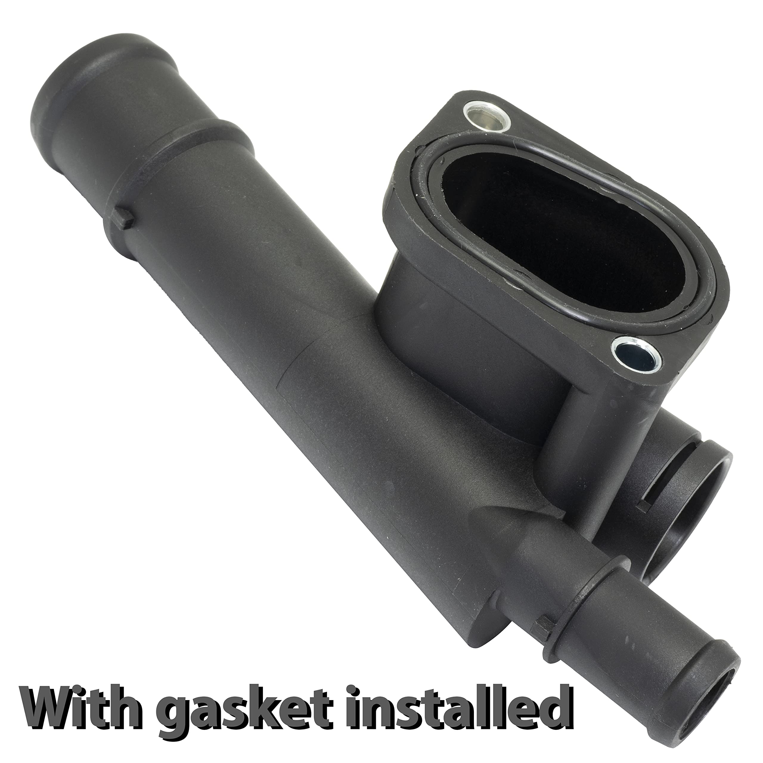 AERZETIX - C66183 - Brida de líquido refrigerante con anillo de estanqueidad - culata de cilindro, lado caja de cambios - compatible con 038121132D