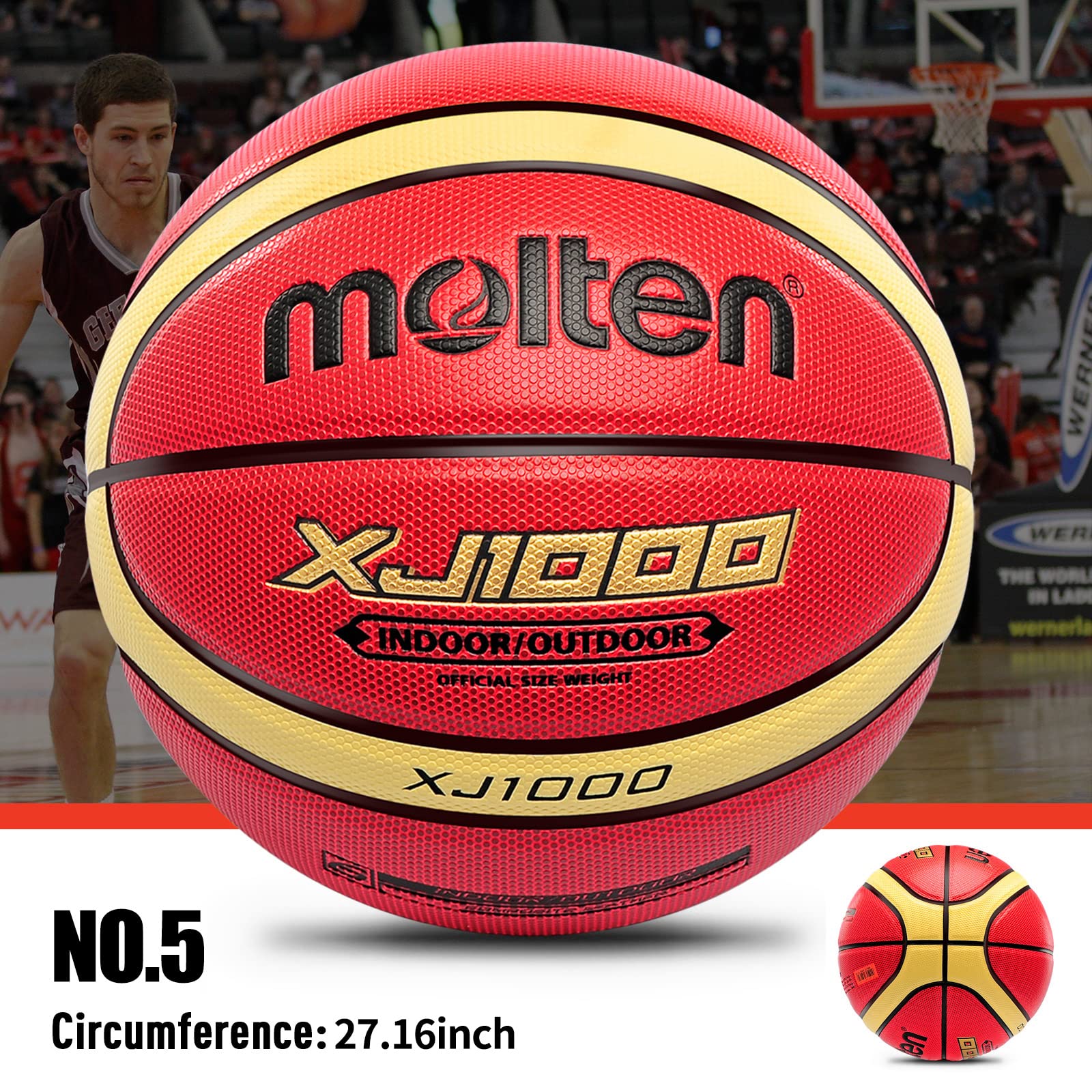 Amazon.com : M.A.K Basketball XJ1000 Size 5, 6, 7 Indoor/Outdoor
