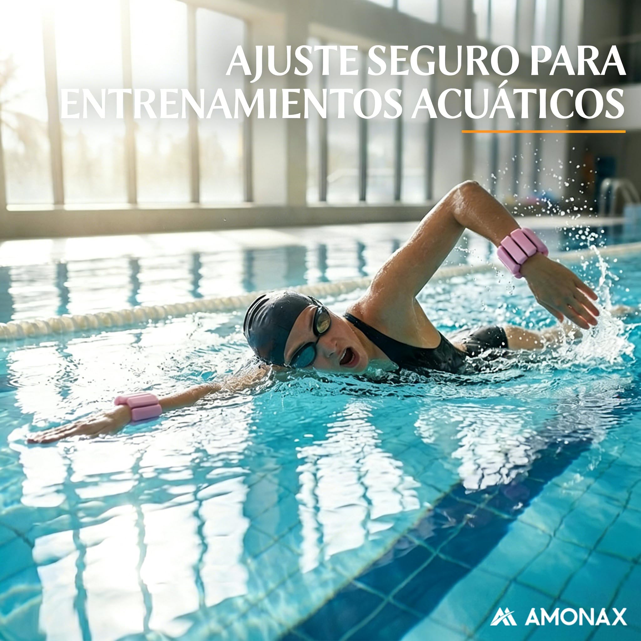 Amonax Adjustable Pesas Para Tobillos, Tobilleras Gimnasio Pesas Tobillos Para Mujeres Y Hombres, 2x1kg Pesas Tobilleras, Pesas Muñecas De Pilates, Pesas Para Muñecas Y Tobillos Para Yoga