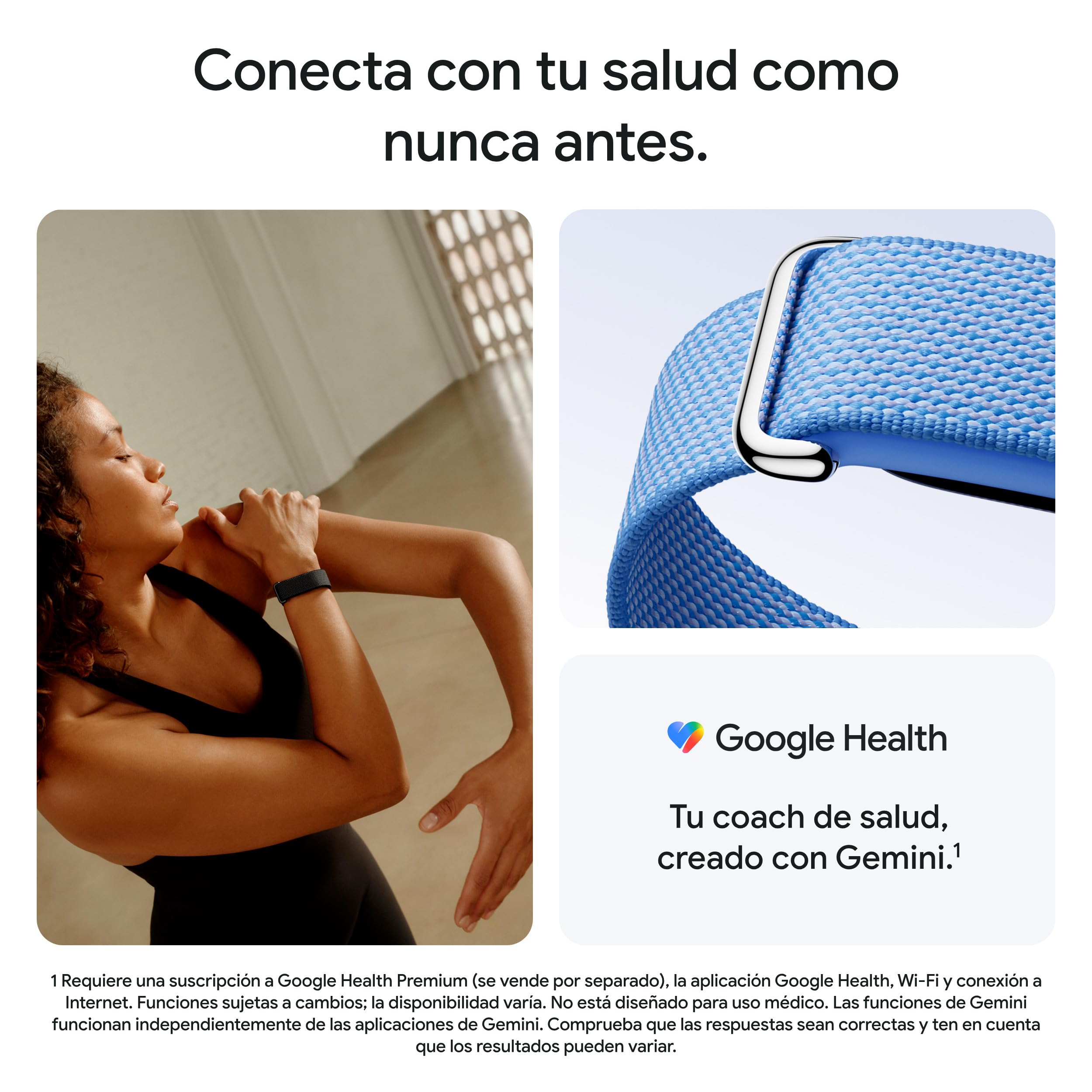 Google Fitbit Air - Pulsera de Actividad con monitorización de la Actividad física, la frecuencia Cardiaca y el sueño - Asesoramiento Personalizado basado en IA - hasta 7 días de batería - Lavanda
