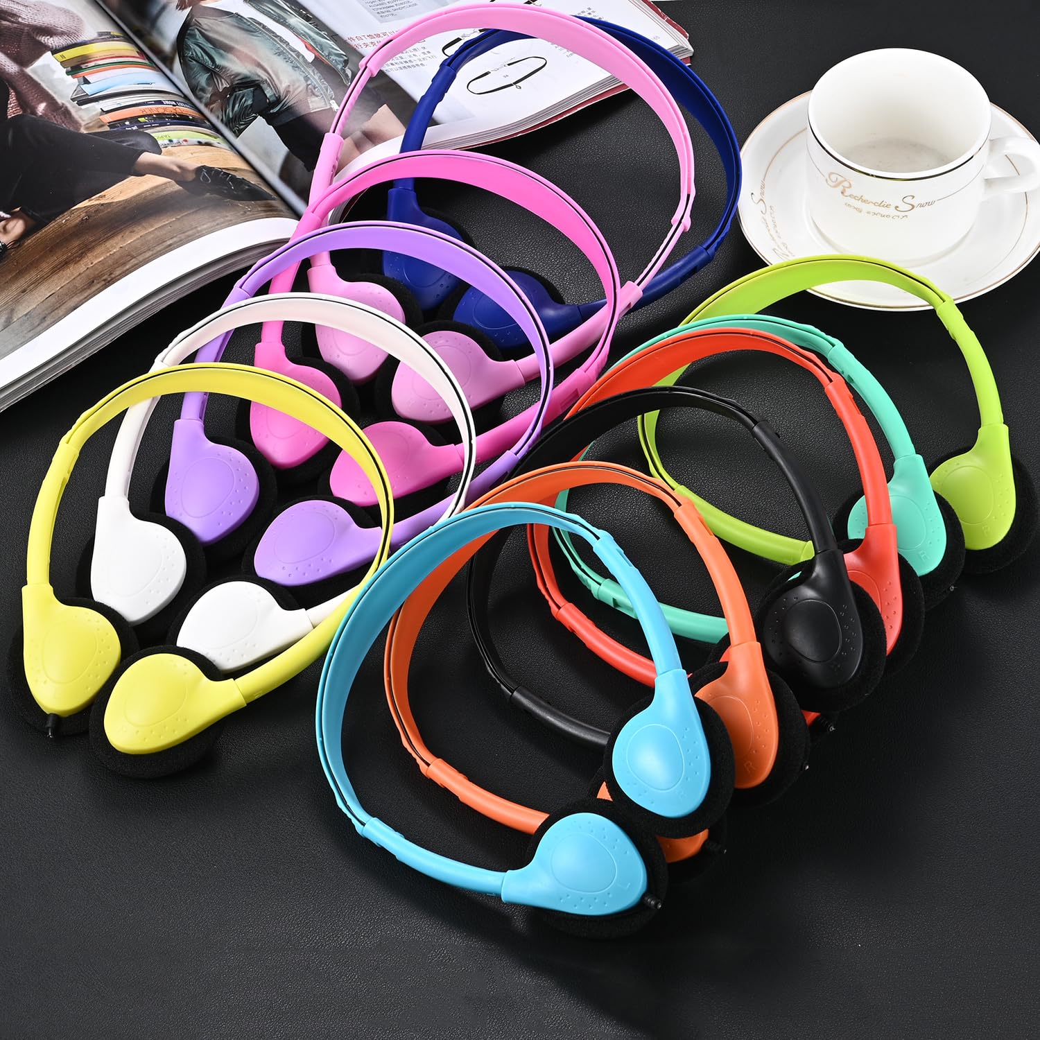CN-Outlet 100 Pack Classroom Headphones Bulk - Dettaglio