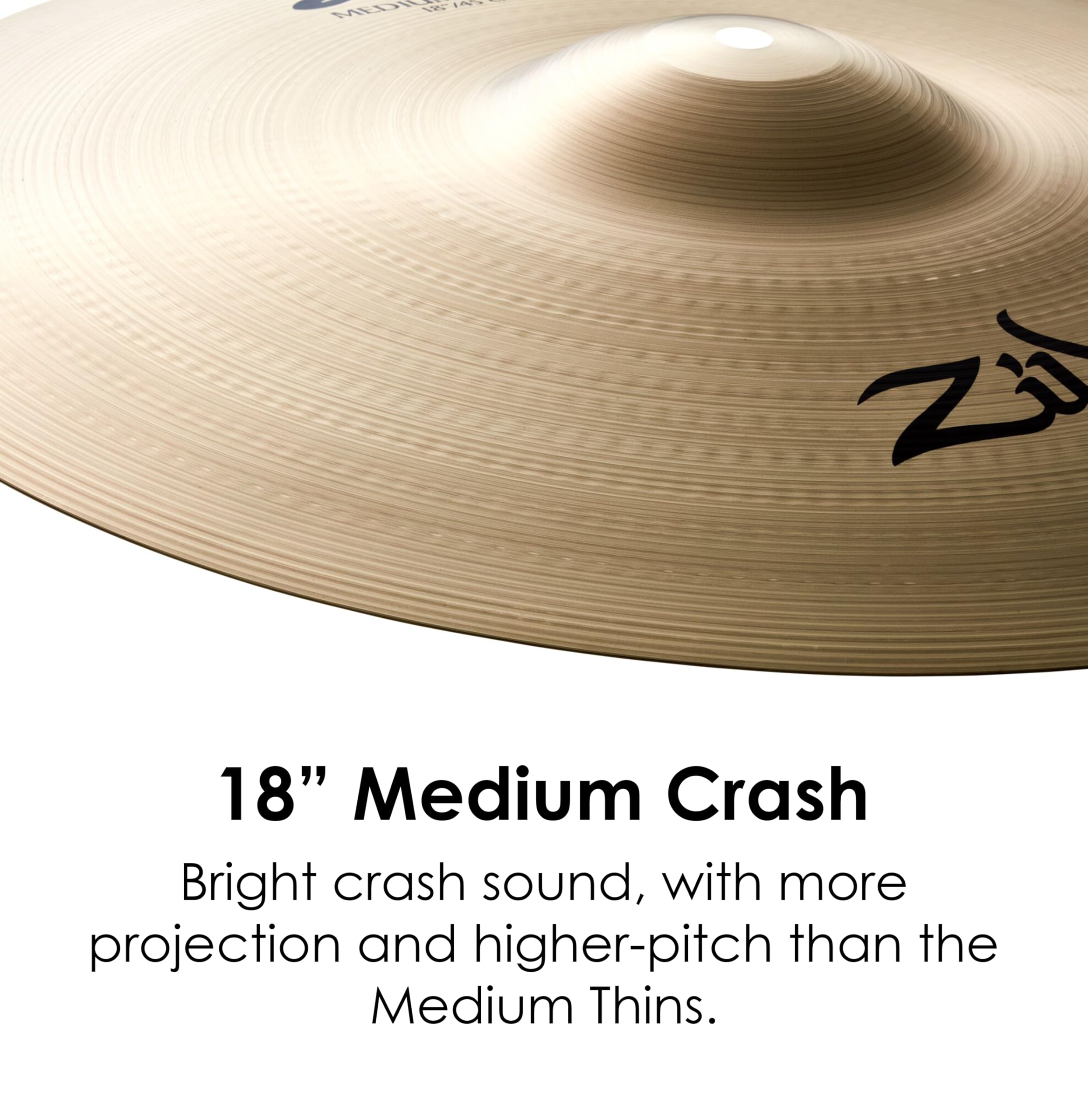 Amazon.com: Avedis Zildjian Company 18 inch A Zildjian Medium