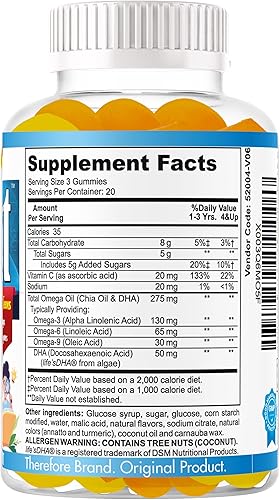 Miniatura 3 de B.First - Suplementos cerebrales para la memoria y la concentración, potenciador cerebral para niños, adolescentes y niños, ácidos grasos Omega 3