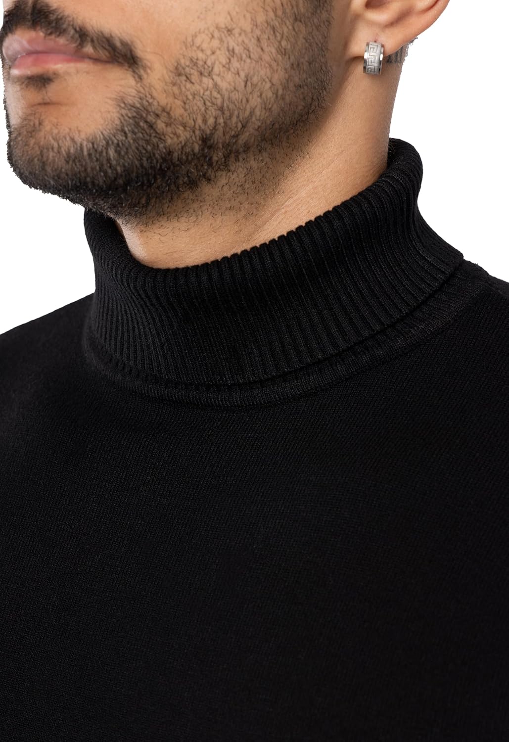 X RAY Mens Turtleneck, Soft Slim Fit Pullover Top, Basic Turtle Neck Sweater for Men - Image 7