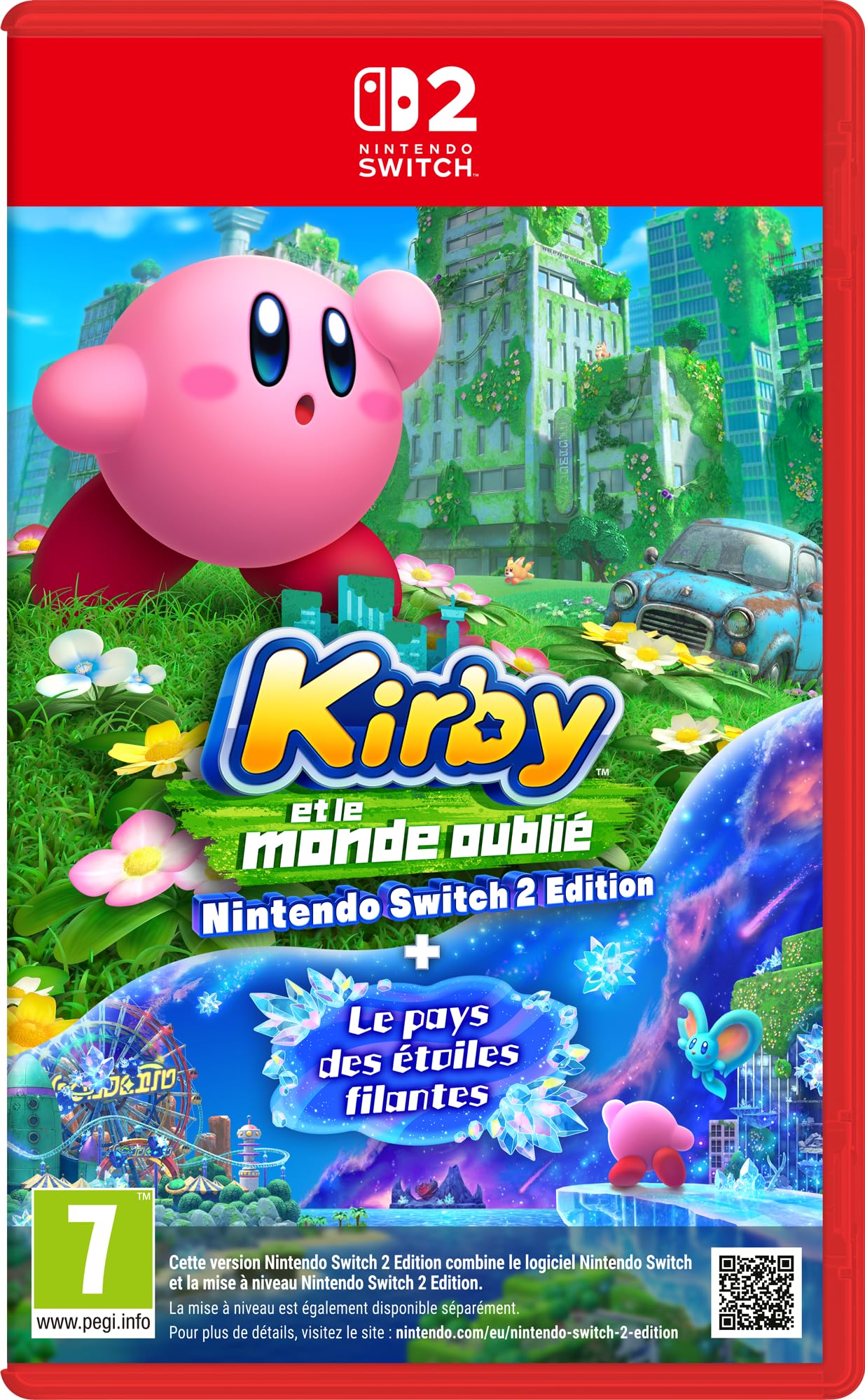 Kirby et le monde oublié - Nintendo Switch 2 Edition + Le pays des étoiles filantes