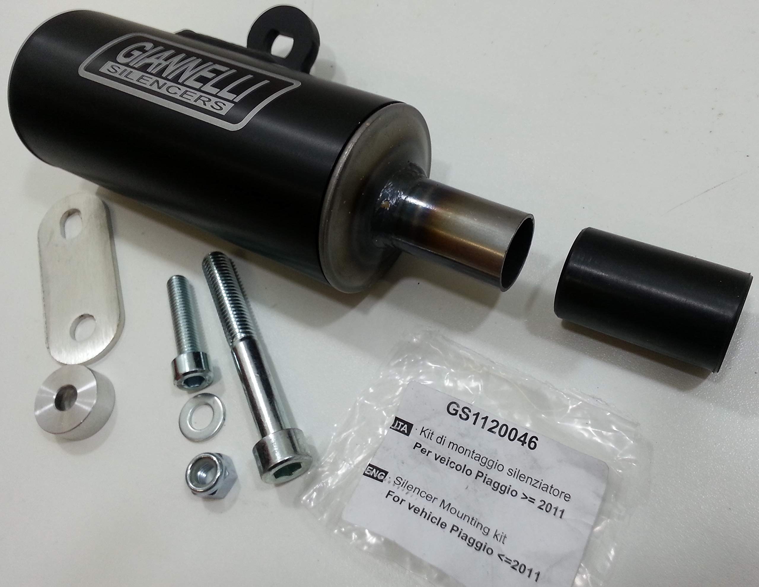 silenziatore GIANNELLI compatibile con VESPA PX 125-150 cc 2 TEMPI dal 2011 in poi - 30512