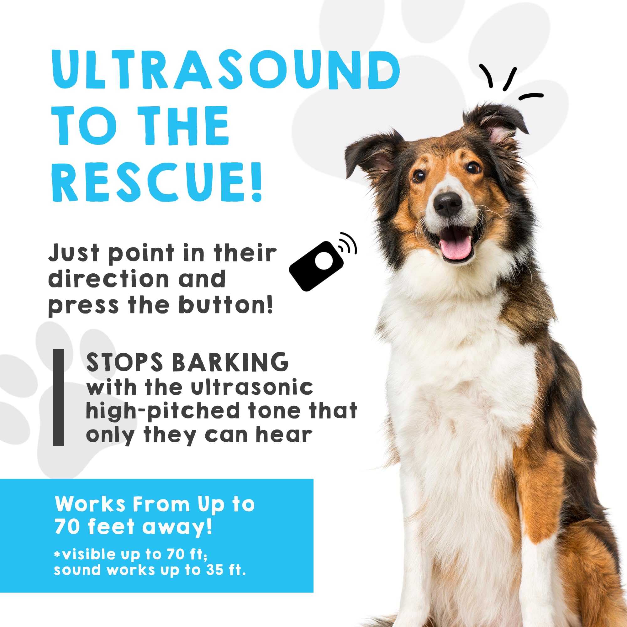 Nuevo dispositivo antiladridos recargable, entrenador ultrasónico para perros y corrector de comportamiento, alternativa de collar de ladridos sin golpes, largo alcance, herramienta eficaz