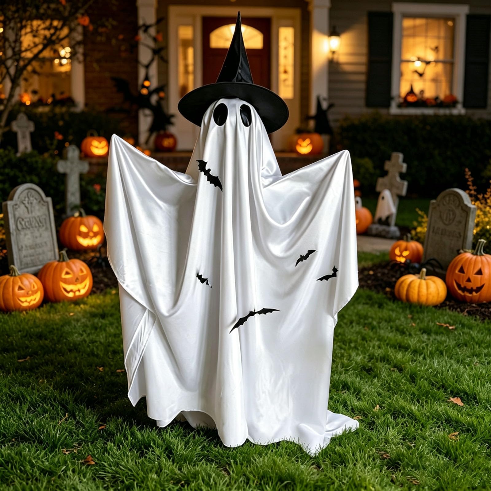 Decorazione da Giardino per Halloween con Tessuto, B