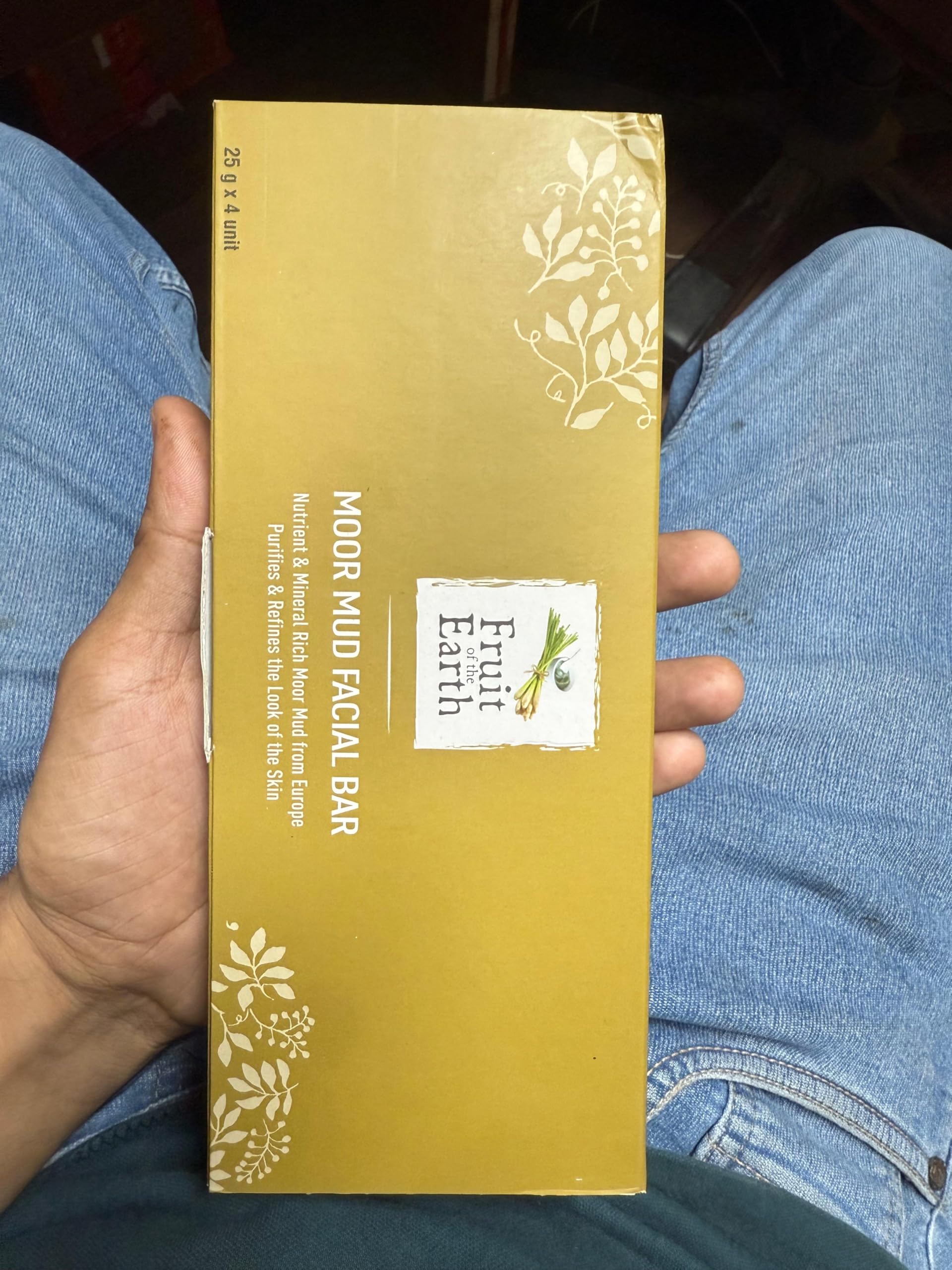 Modicare Fruit of The Earth Moor Mud Facial Bar Nutrient and Mineral (25g*4)-picture-45
