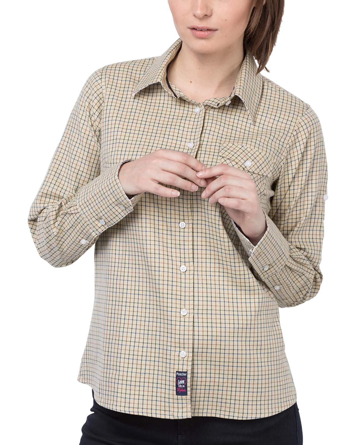 Rydale Ladies Hannah Country Shirts (40, Poacher Beige)