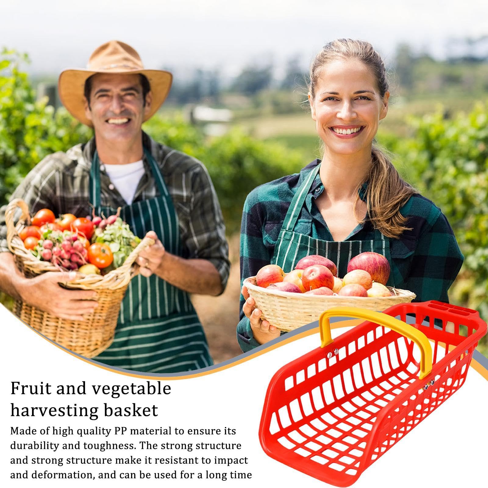 Cesto per raccolta di verdure, cestino per raccolta di frutta, cestino per