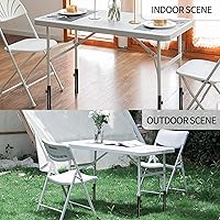 Vista 9 de (PAQUETE DE 4) Extensores de Patas de Mesa Plegables, Elevadores de Patas de Mesa Plegables de Acero Altamente Duraderos, Extensiones de Patas