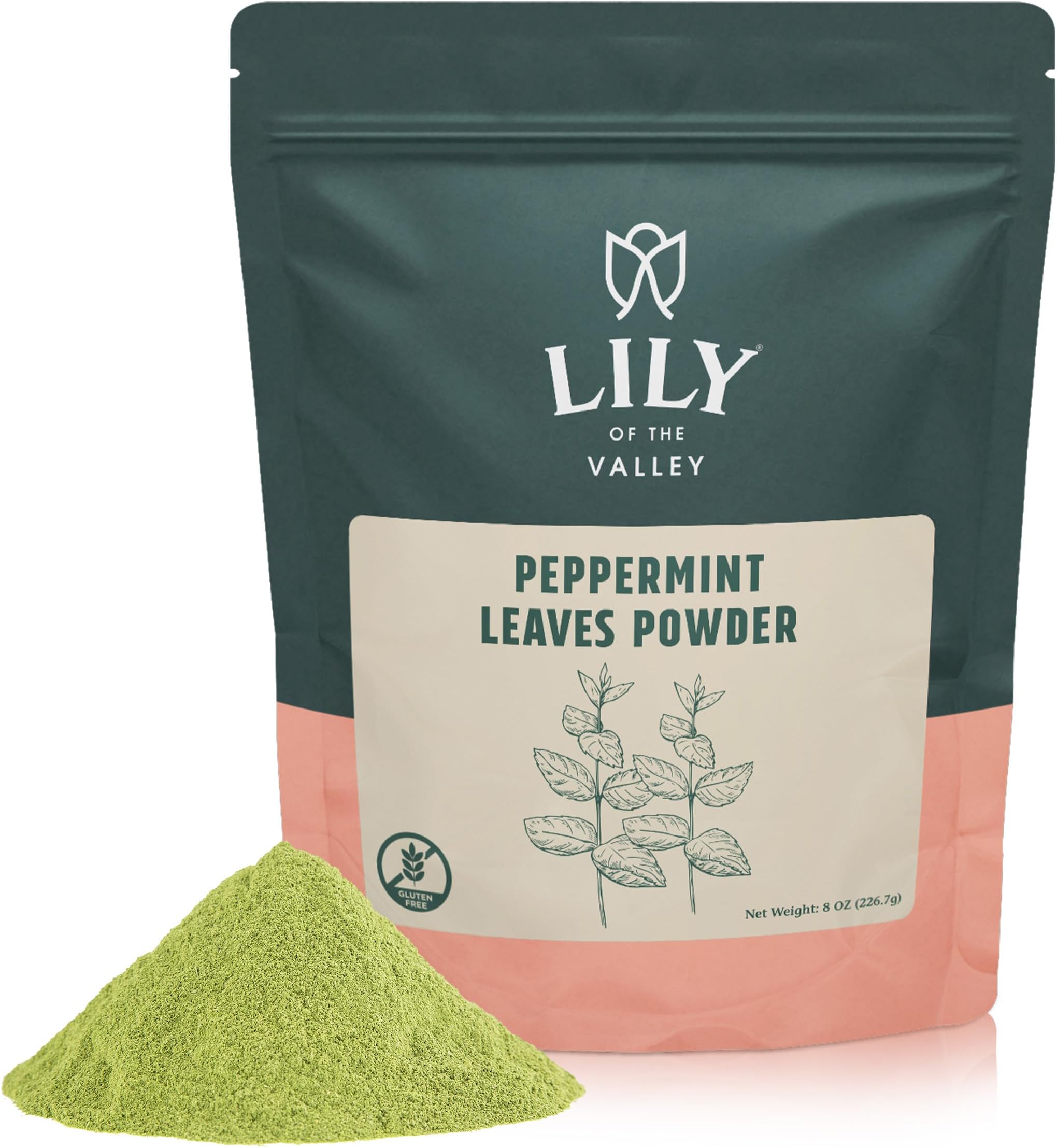 Lily of the Valley Peppermint Leaf Powder Ideal for