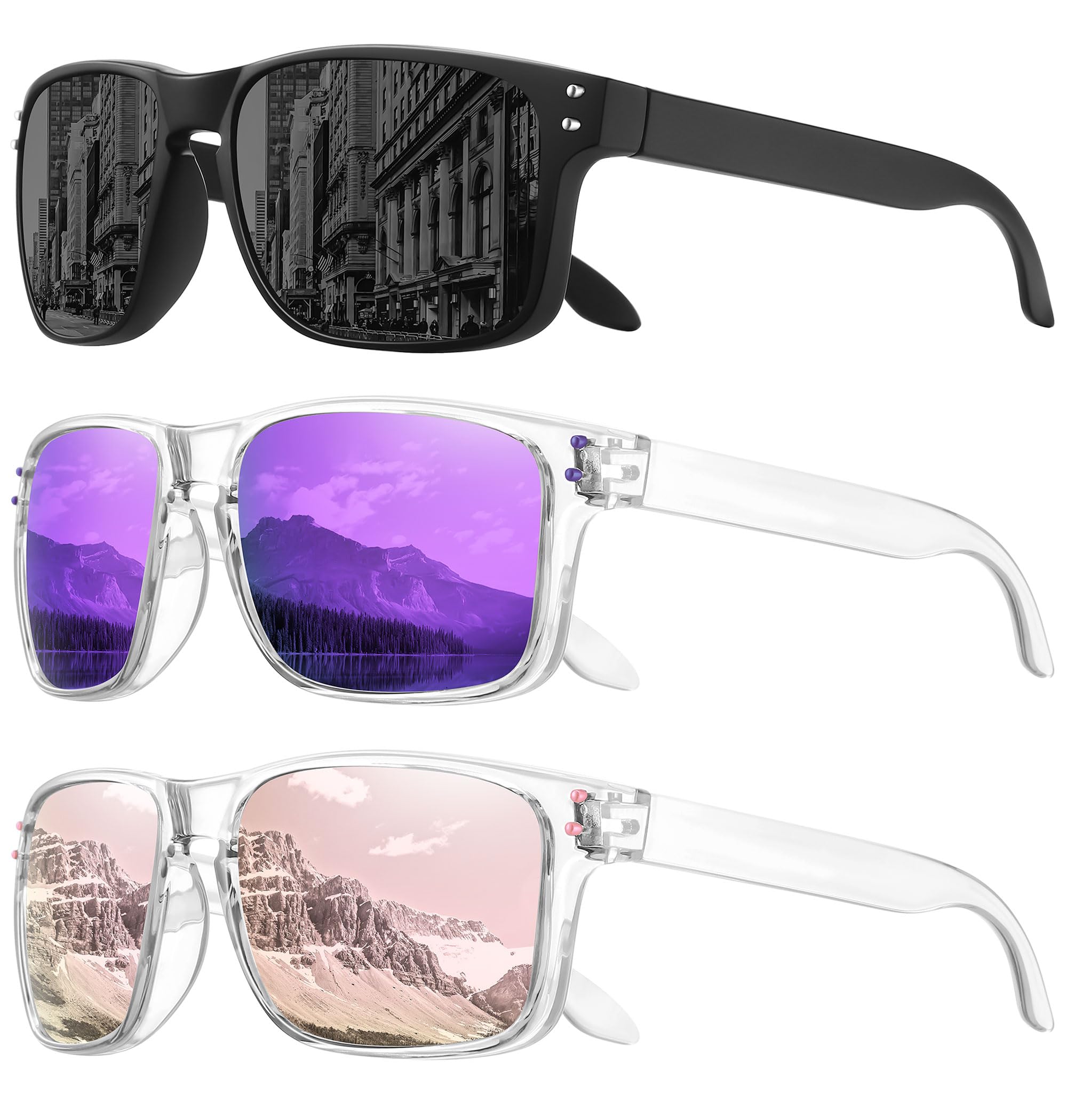 MEETSUN Polarized Sunglasses for Men Women Sports Driving Fishing Glasses UV400 Protection