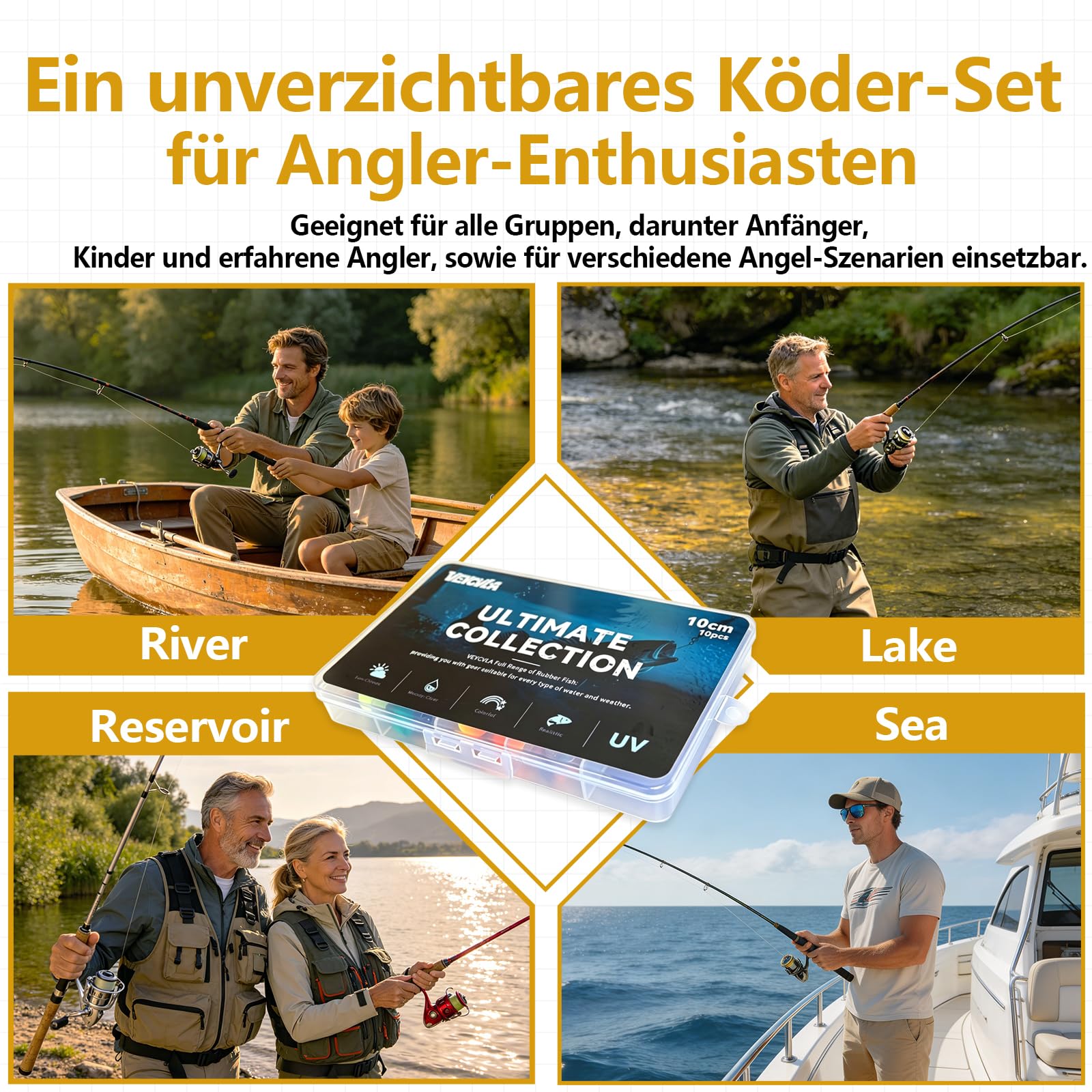 Señuelos de pesca de goma para trucha, lucioperca, perca, cebo artificial, equipo de pesca, juegos de pesca, cabezas para anzuelos con cabeza redonda, regalos de pesca para hombres, para agua