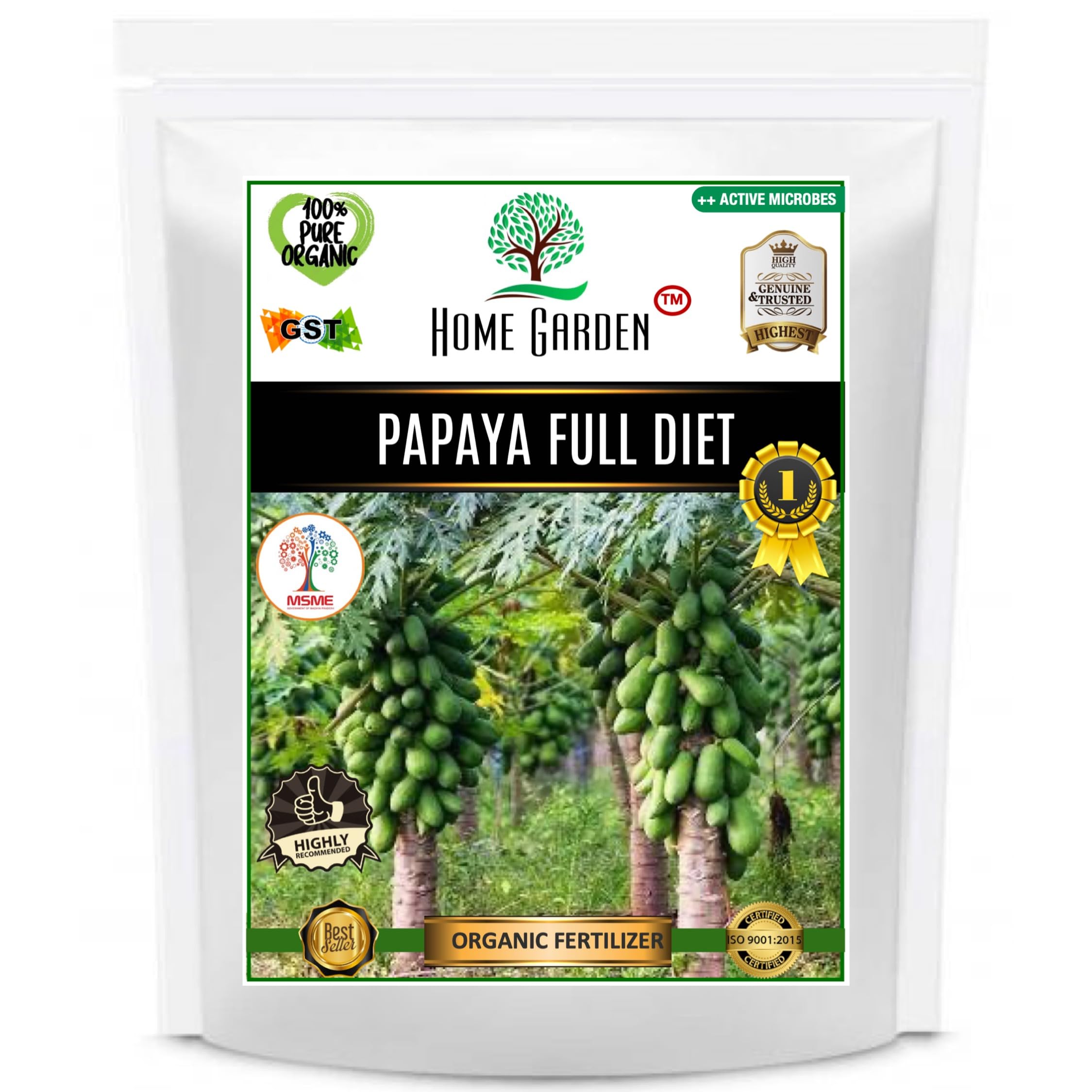 Home Garden Papaya Full Diet Essential Organic Fertilizer For Papaya Plant With Fast Action Formula (900 gm) (B0B5TPY99W) Amazon Price History, Amazon Price Tracker