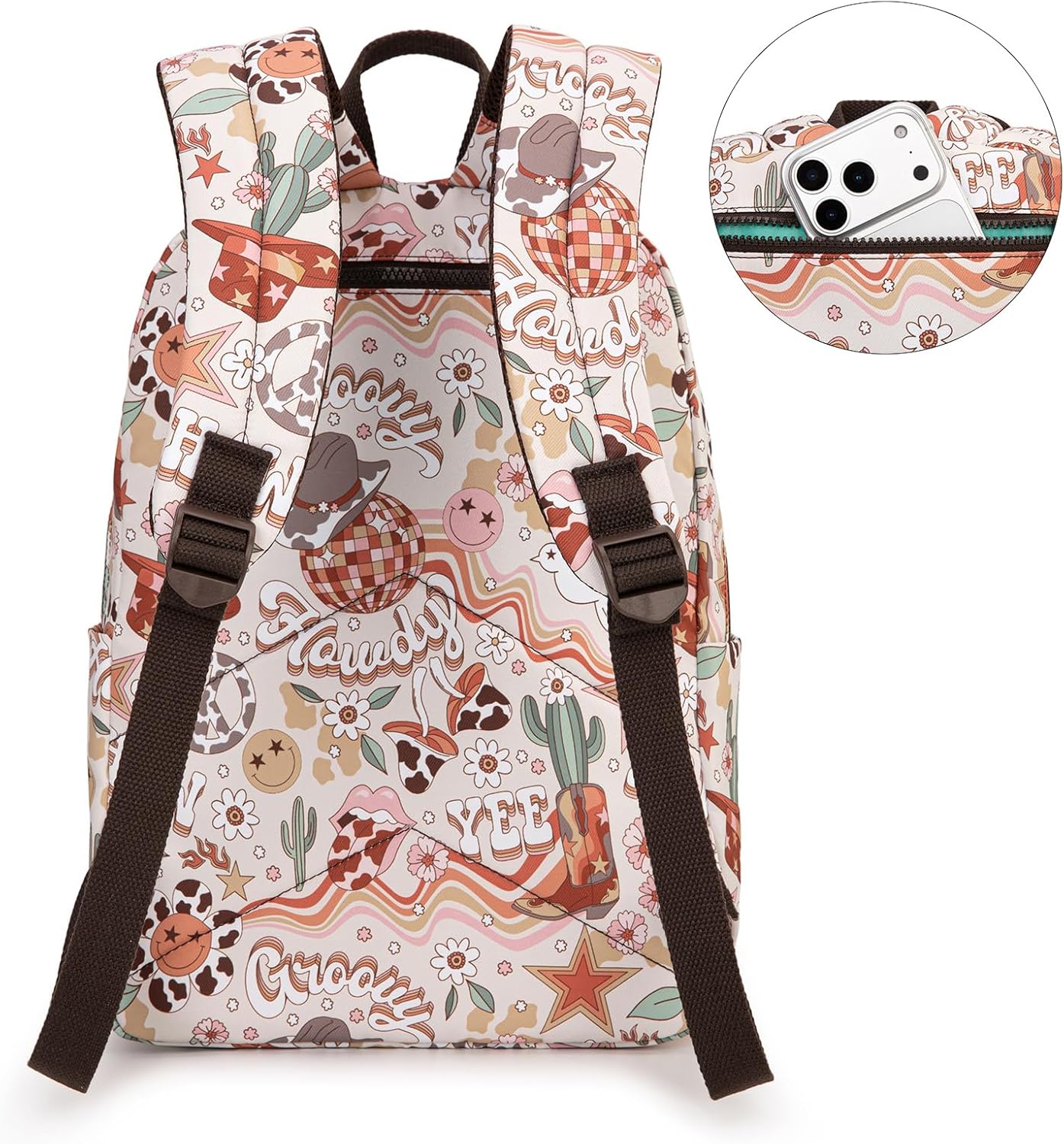 Montana West Backpack for Women Western Travel Backpack Purse Casual Daypack for Laptop College