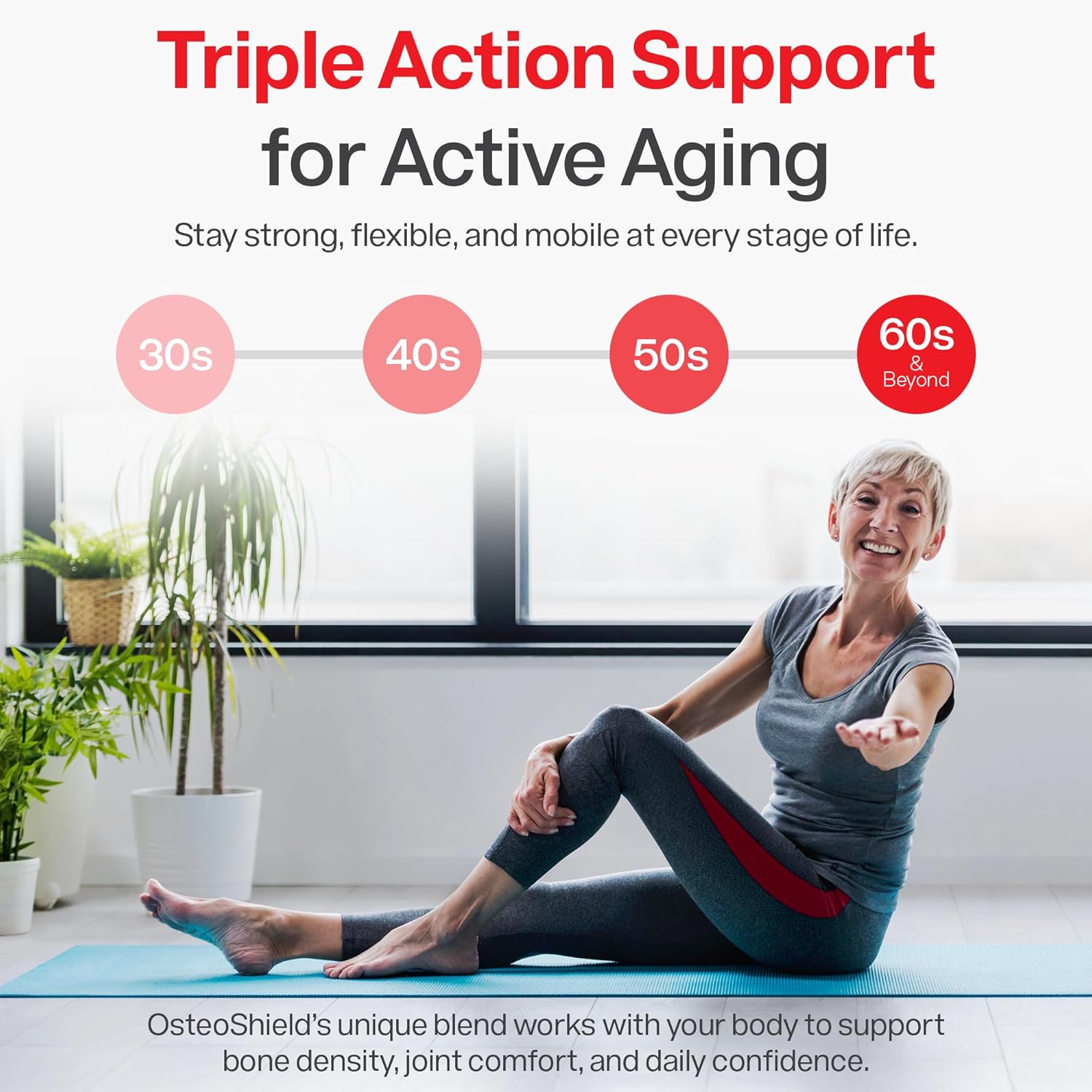 Peak Health Research - Bone & Joint Formula - Calcium Supplements for Women & Men with Vitamin D3, K2 & Aquamin - Triple Action Formula for Better Bone Health - 60 Capsules - Image 5