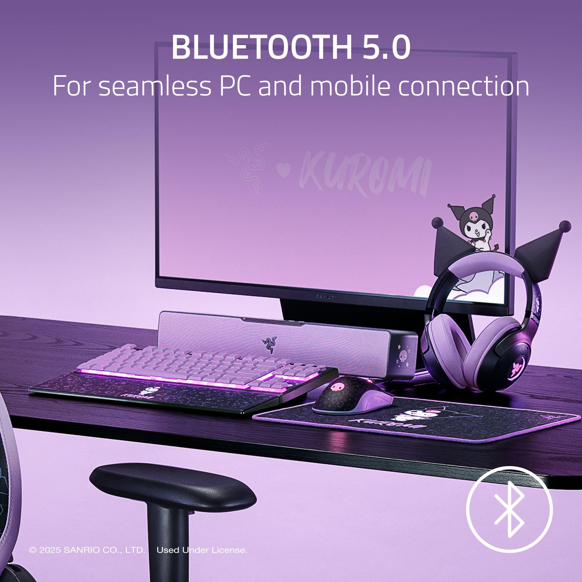 Razer Leviathan V2 X – Edição Kuromi | Amazon.com.br