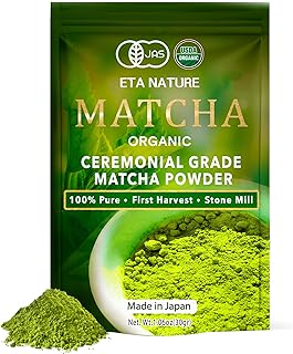 ETANATURE Premium Ceremonial Grade Matcha Powder - Matcha Green Tea Powd...