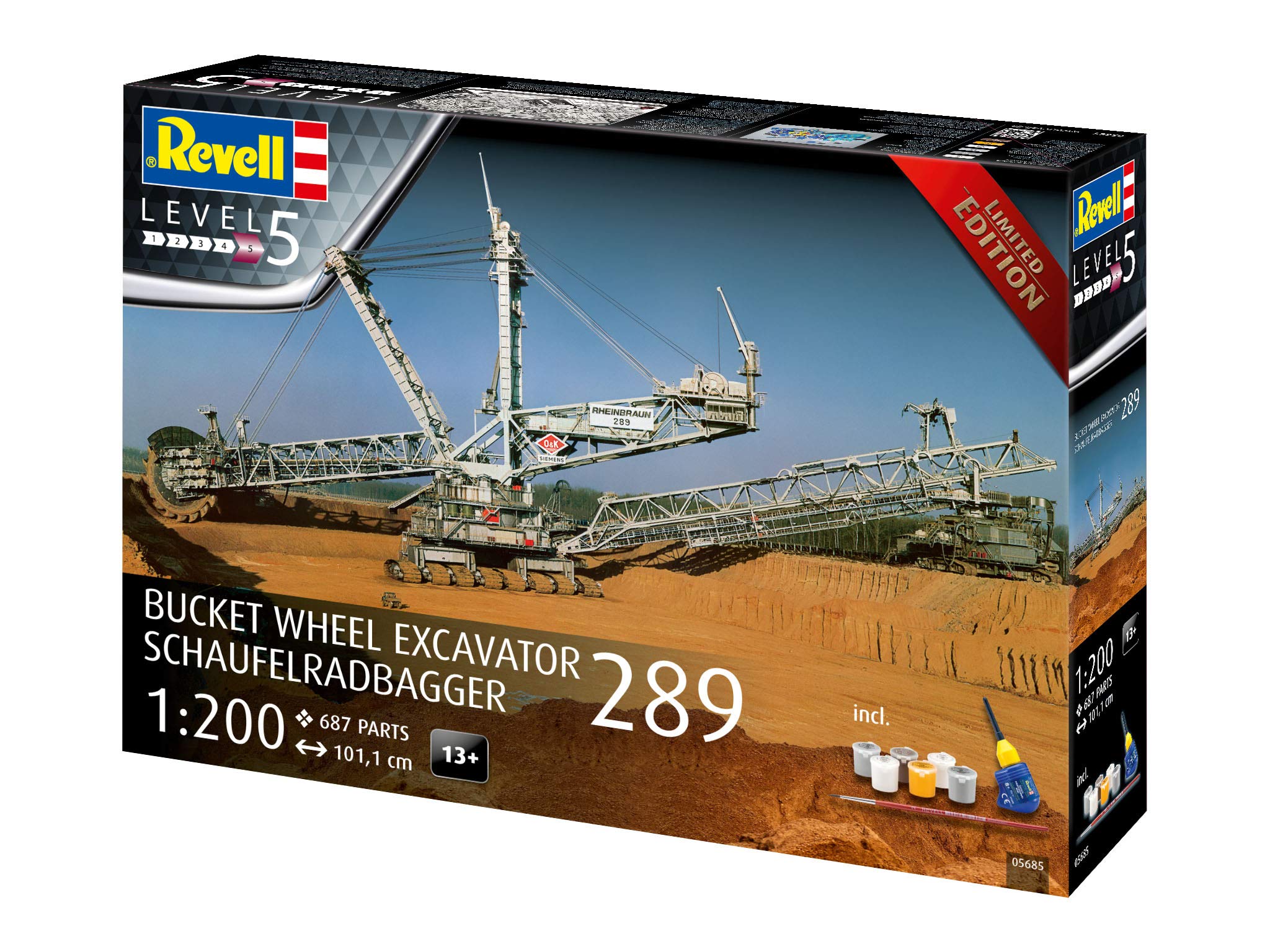 05685 Schaufelradbagger 289 Limited Edition 1:200