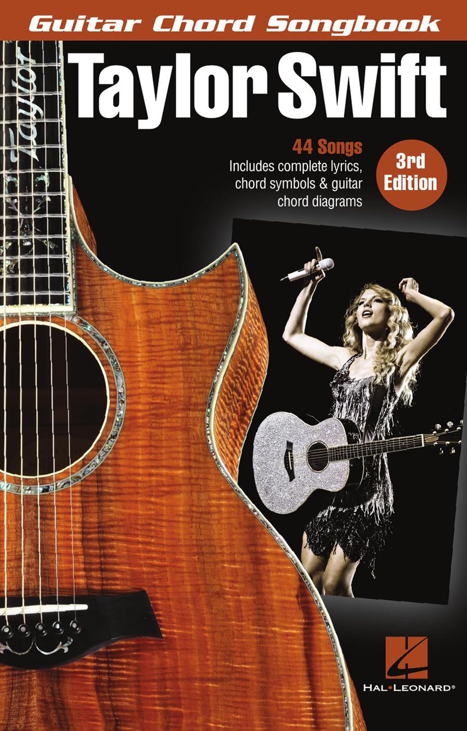 Taylor Swift - Guitar Chord Songbook - 3rd Edition. Paperback – Music Book, 8 July 2021