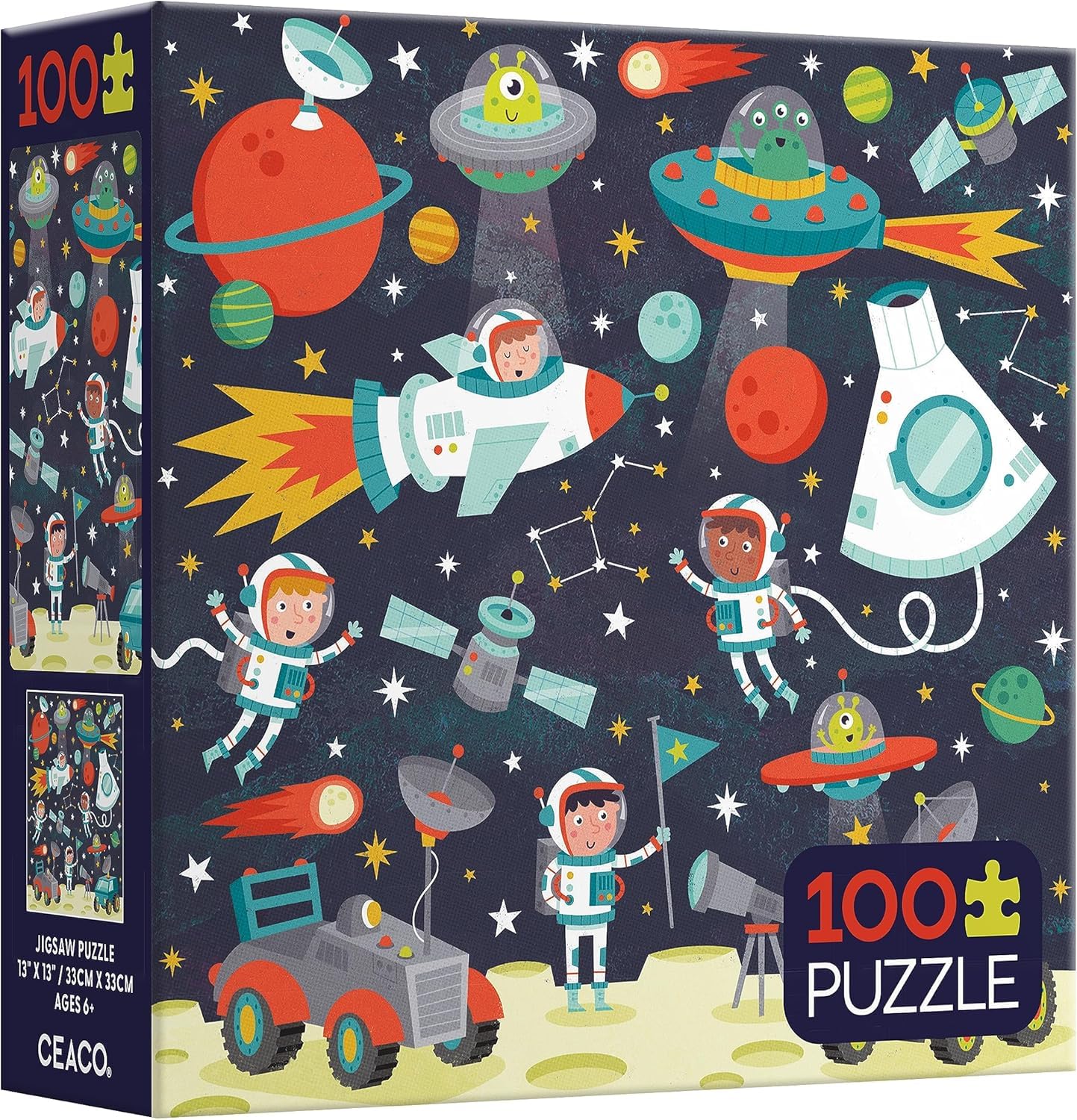 Ceaco - Gareth Williams - Space Days - 100 Piece Jigsaw Puzzle
