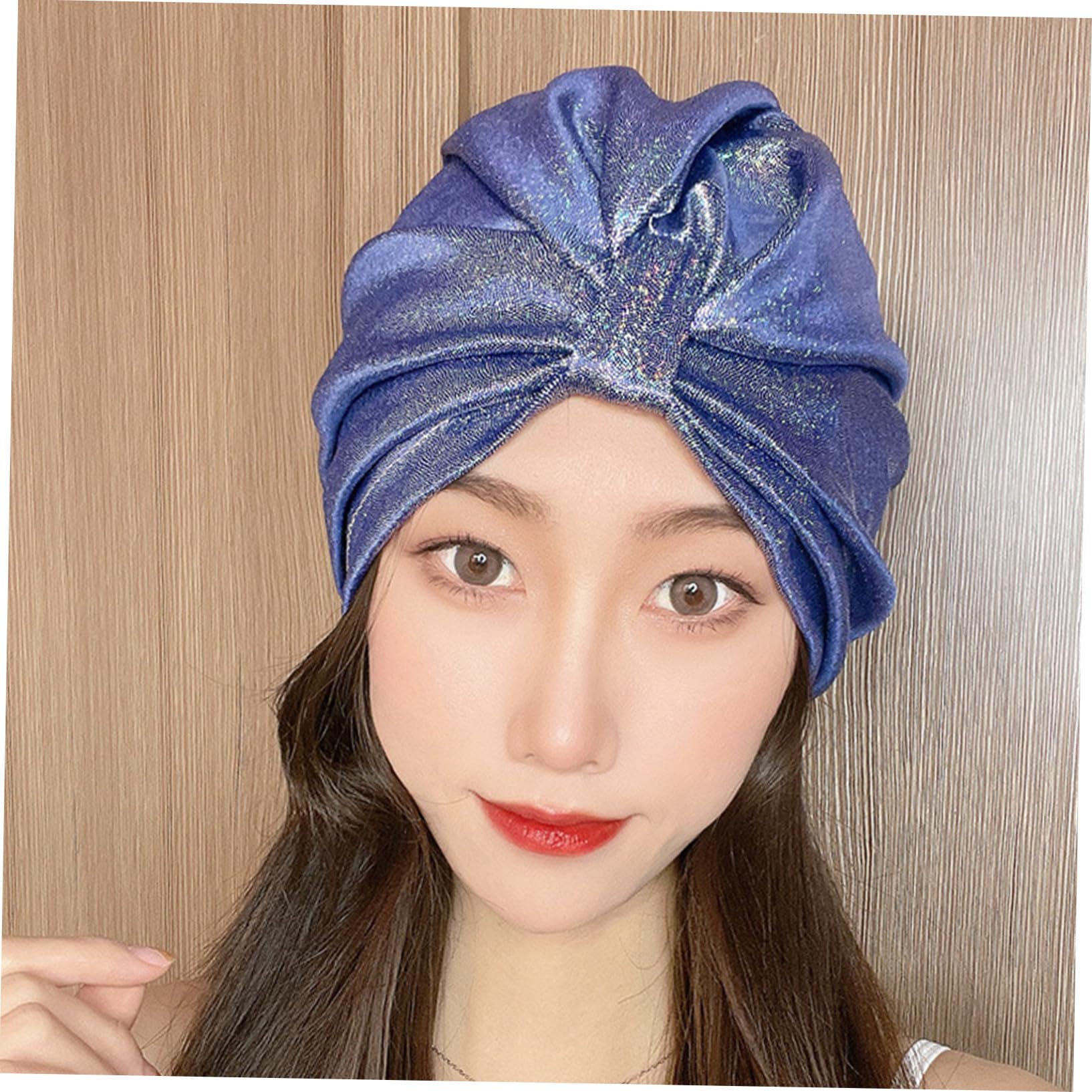 POPETPOP 5 Pièces Bonnet De Bain Gorros De Para Mujer Bonnets De Bain pour Femmes Bonnet De Élastique Protection des Cheveux Bonnet De Bain Bonnets De Réglable Bonnet De