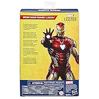 Vista 11 de Marvel Legends Series Iron Man Mark LXXXV, Avengers: Endgame Figura de acción coleccionable de 6 pulgadas