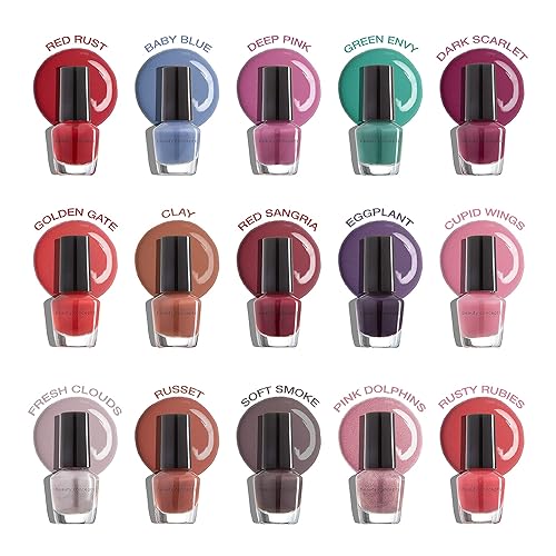 Miniatura 2 de Beauty Concepts - Juego de esmaltes de uñas, colección de esmaltes de uñas, kit de esmalte para uñas de manos y pies, 0.14 onzas líquidas