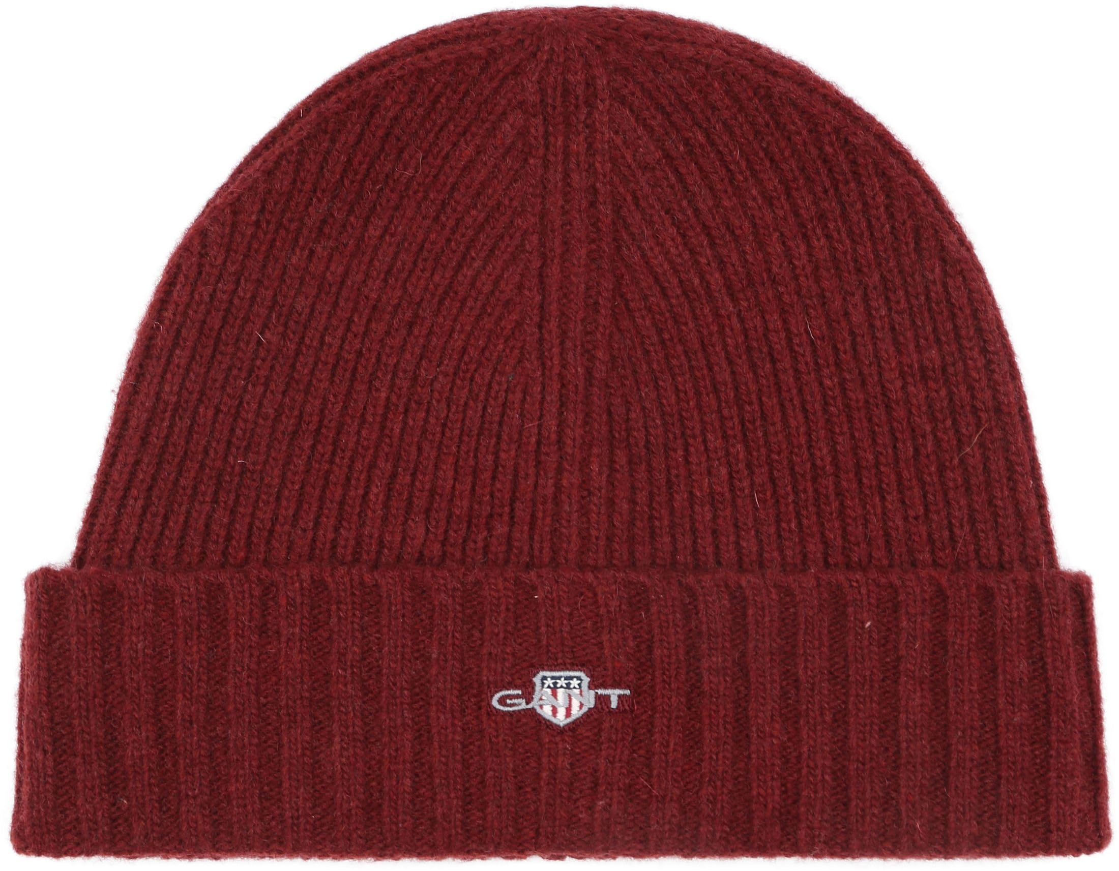 Gant Beanie Wool Bordeaux Burgundy Red