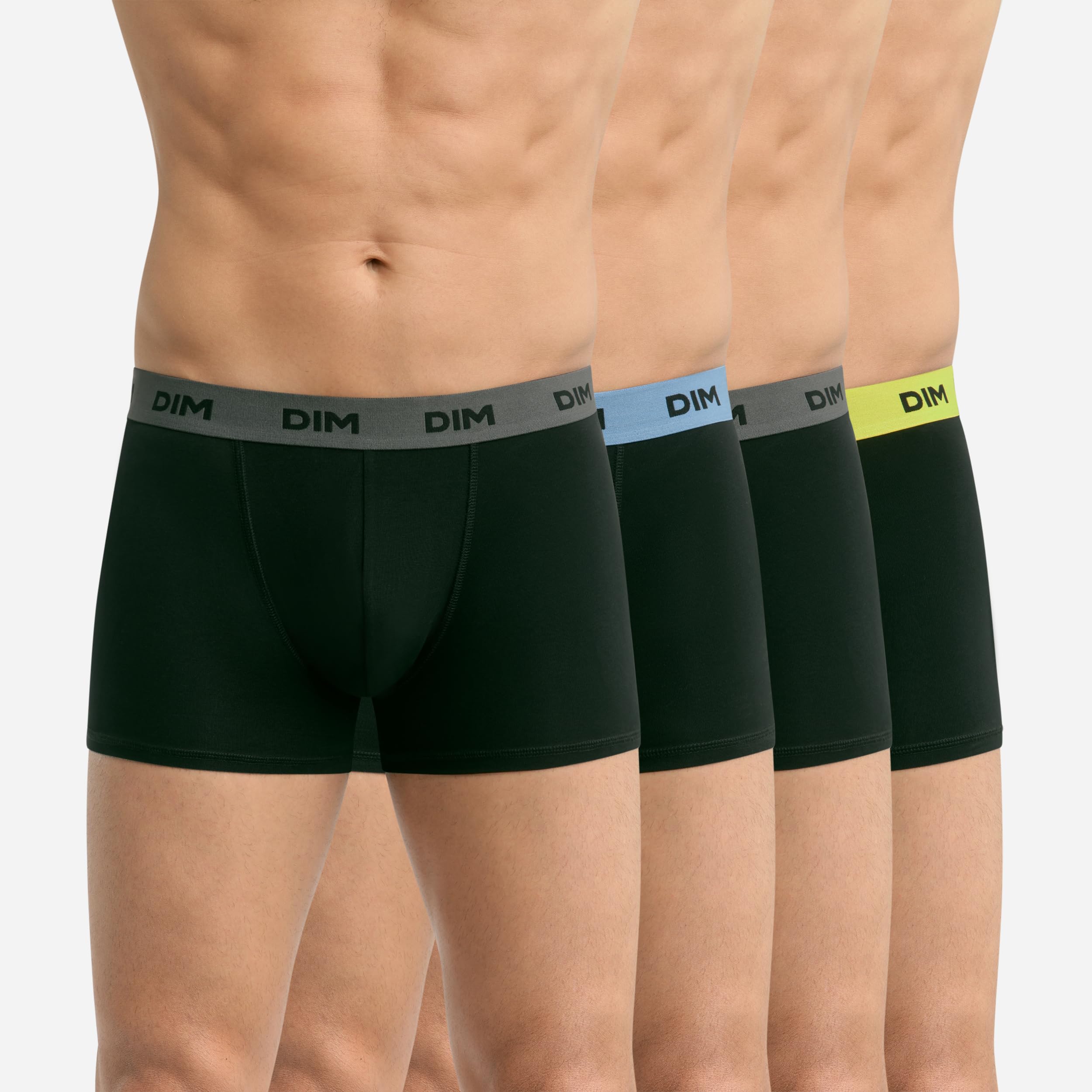 Dim Boxer Homme Mix and Colors Coton Stretch x4