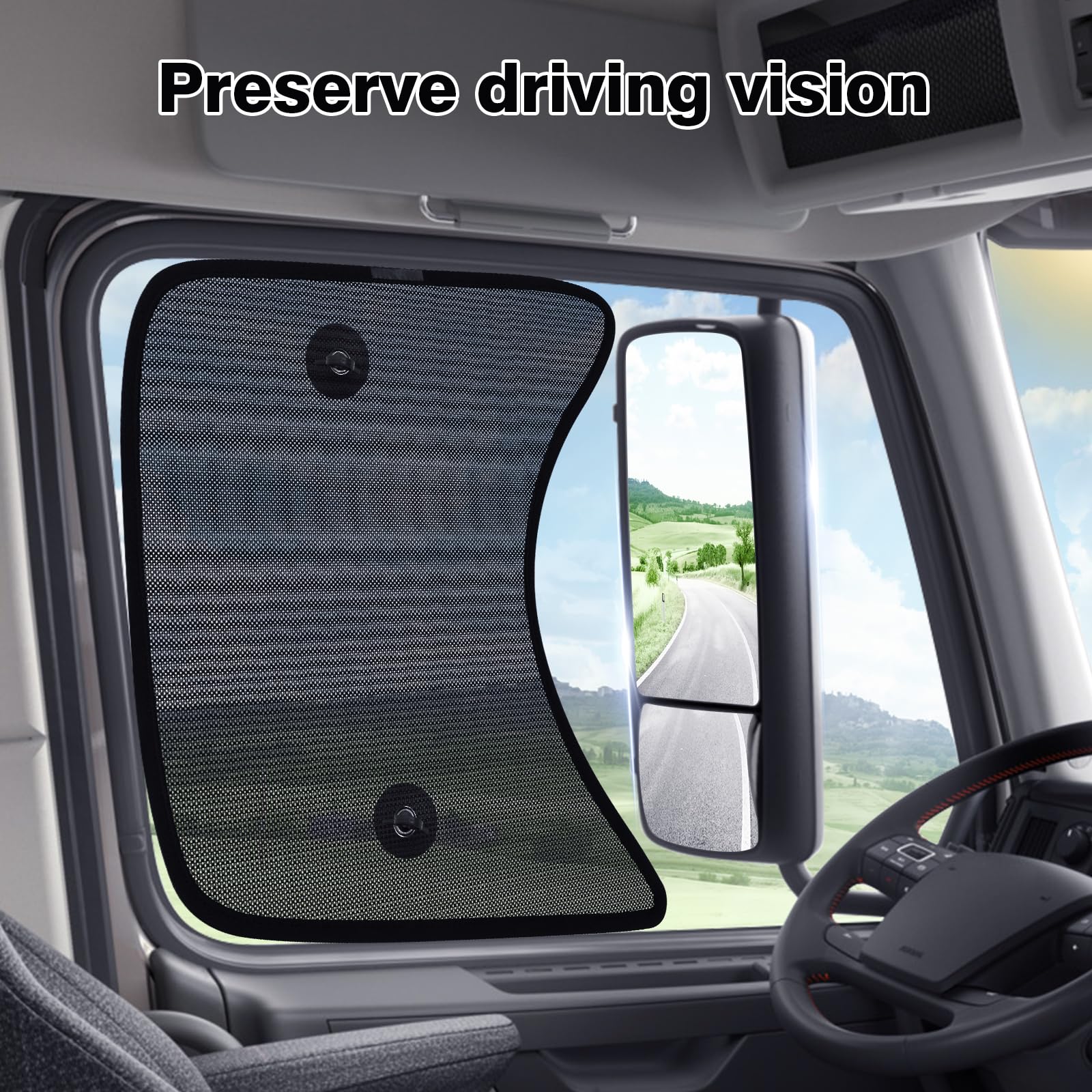 Semi Truck Window Shades