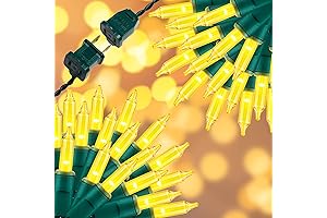 Yellow Extra-Bright Christmas Lights for Outdoor Use