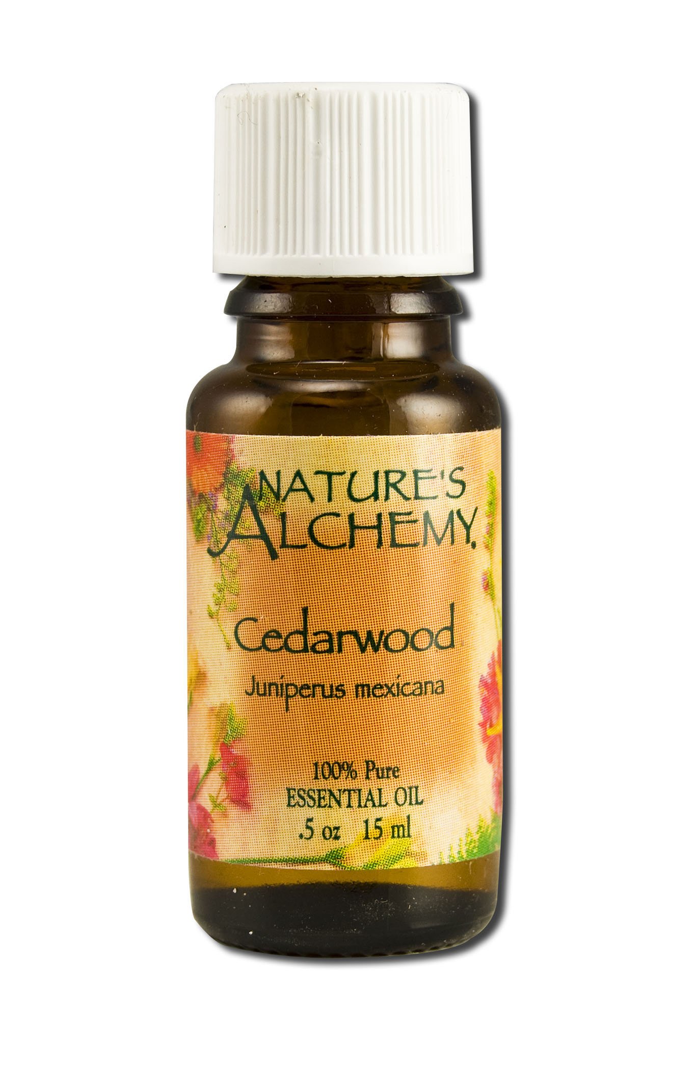 NATURE'S ALCHEMY100% Pure Essential Oil Cedarwood - 0.5 fl oz