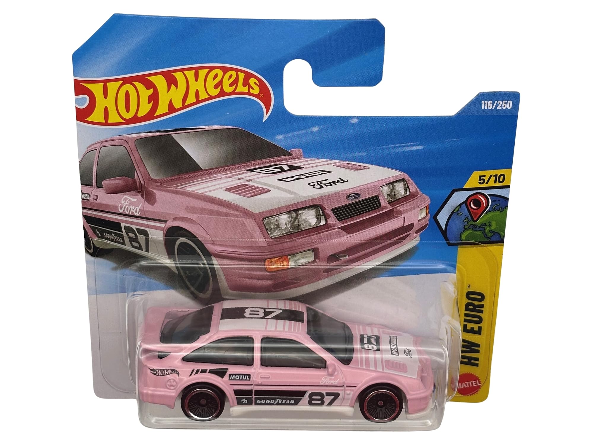 Hot Wheels - '87 Ford Sierra Cosworth - JJJ74 - HW Euro 5/10